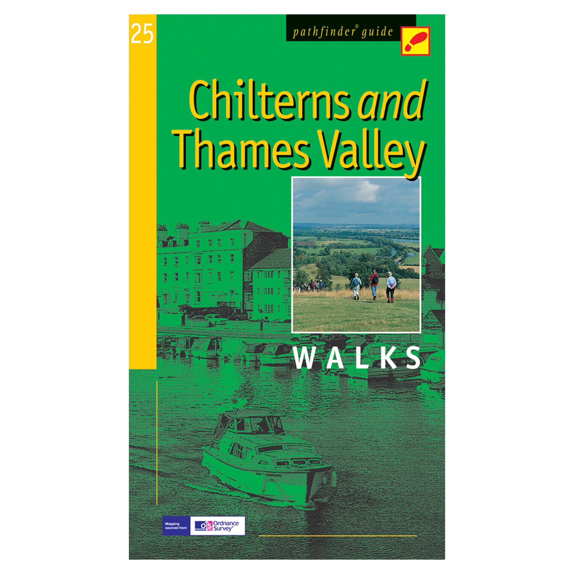 Image of Pathfinder Chilterns And Thames Valley Walks Guide - Green, Green