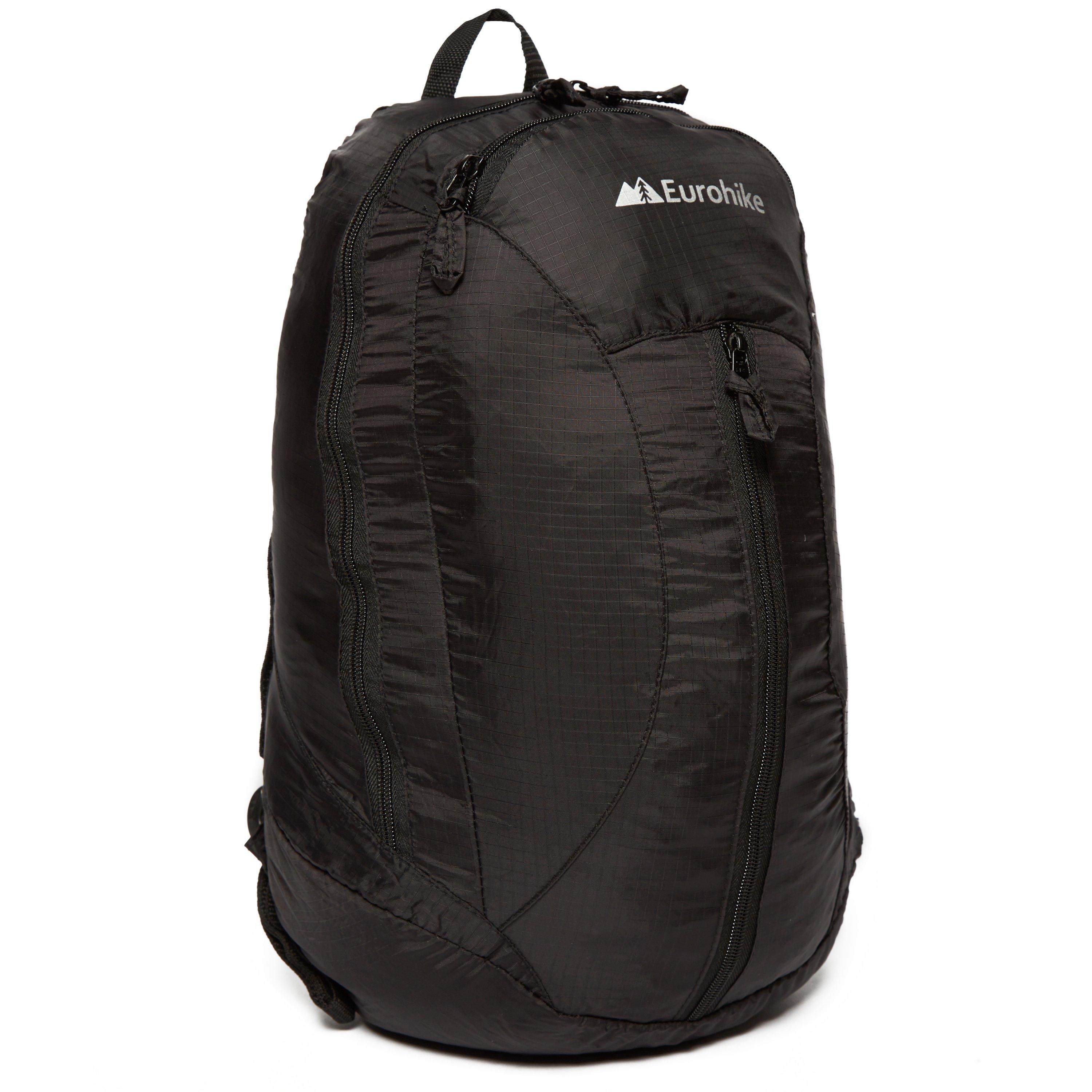 Image of Eurohike Packable Daysack - Black, Black