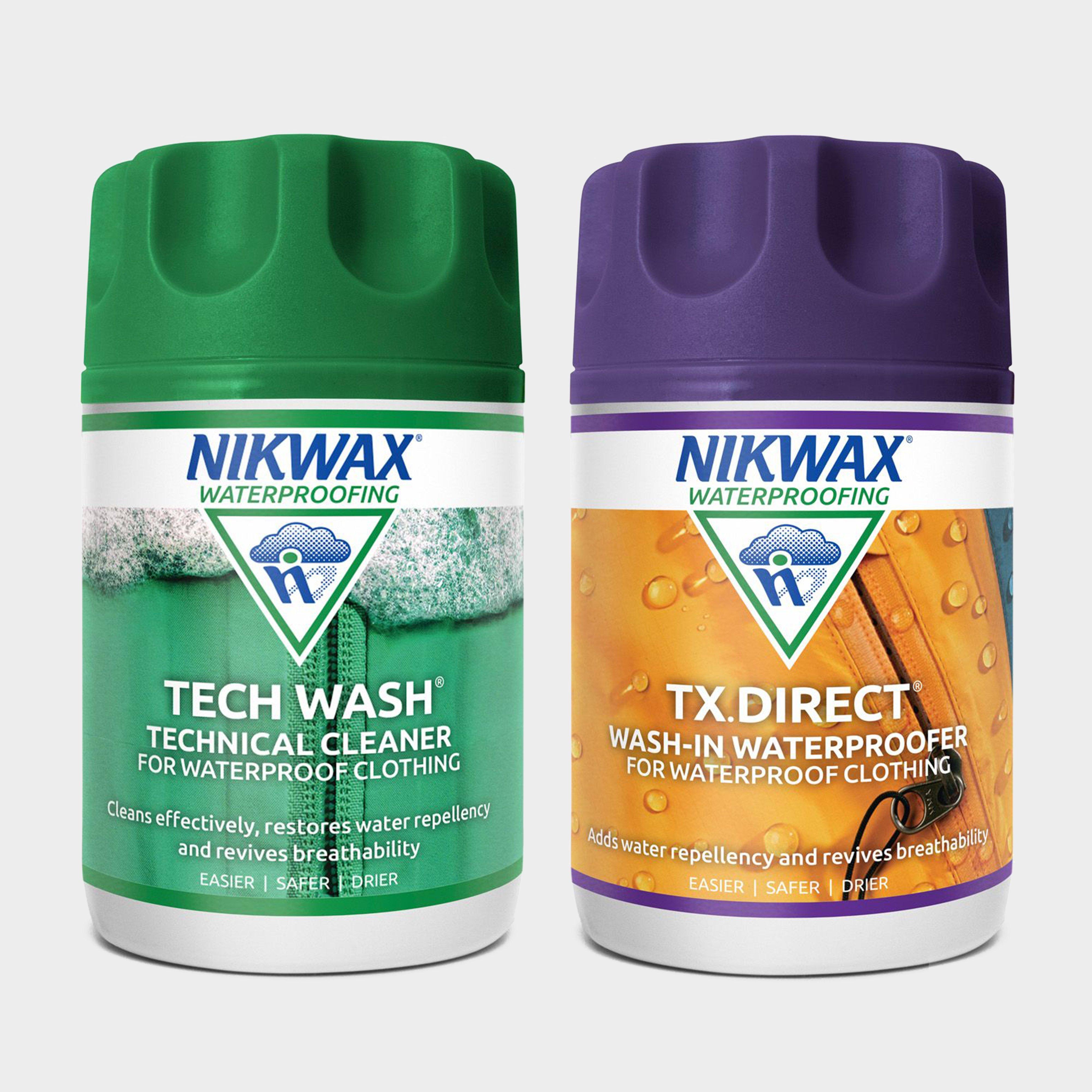 Image of Nikwax Tech Wash/Tx Direct (Twin Pack) - Clear, Clear