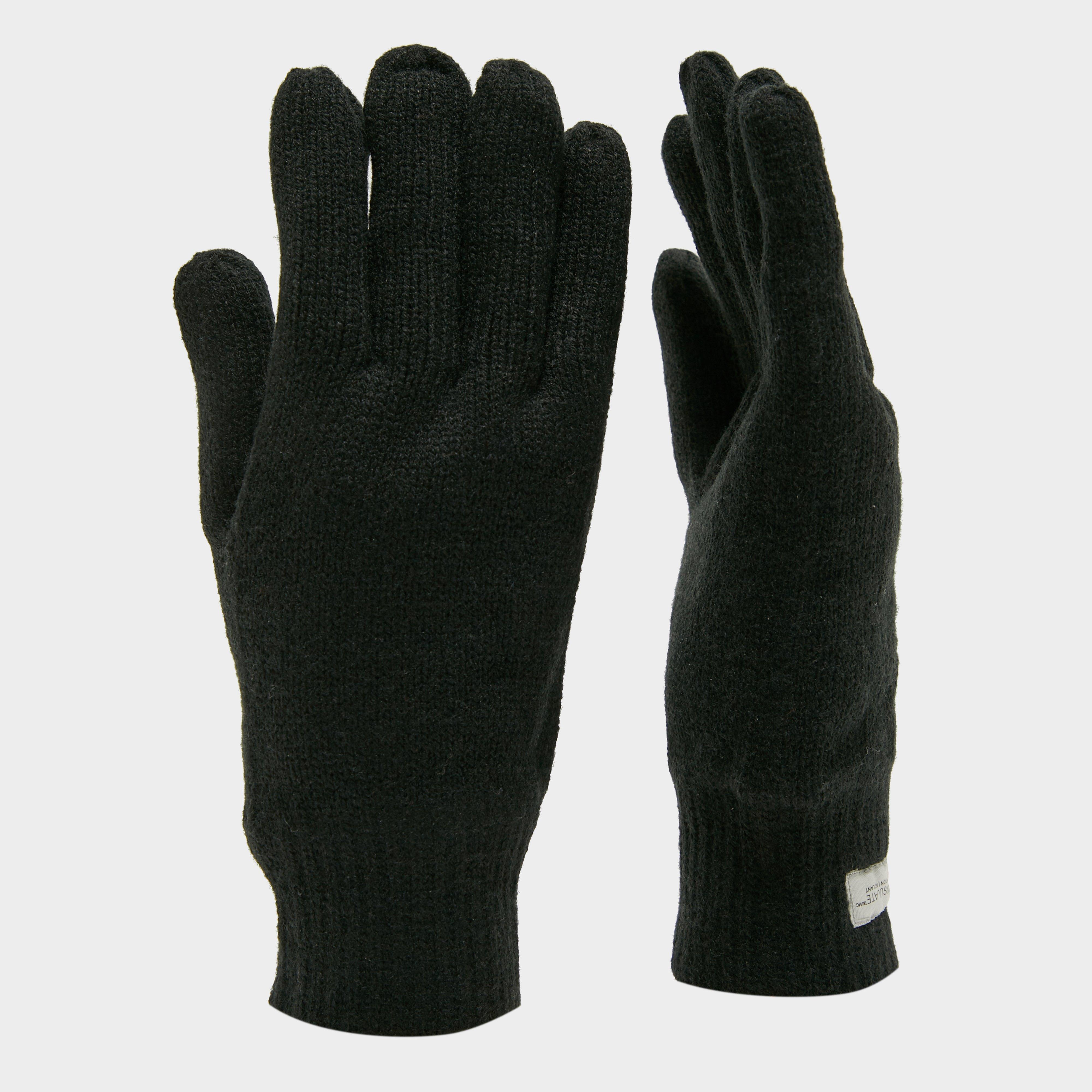 Image of Peter Storm Thinsulate Knitted Gloves - Black, Black