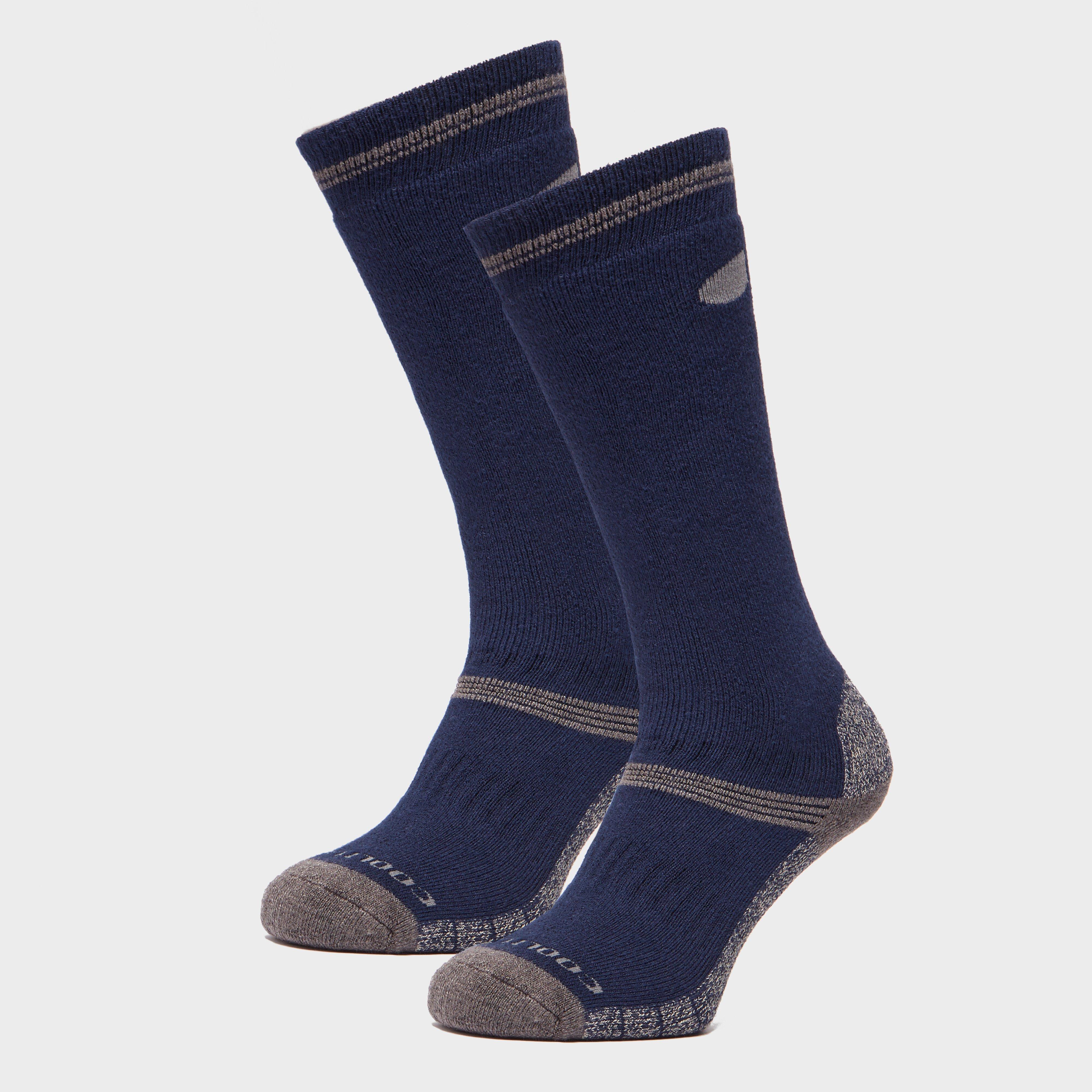 Image of Peter Storm Midweight Socks - 2 Pack - Navy, Navy