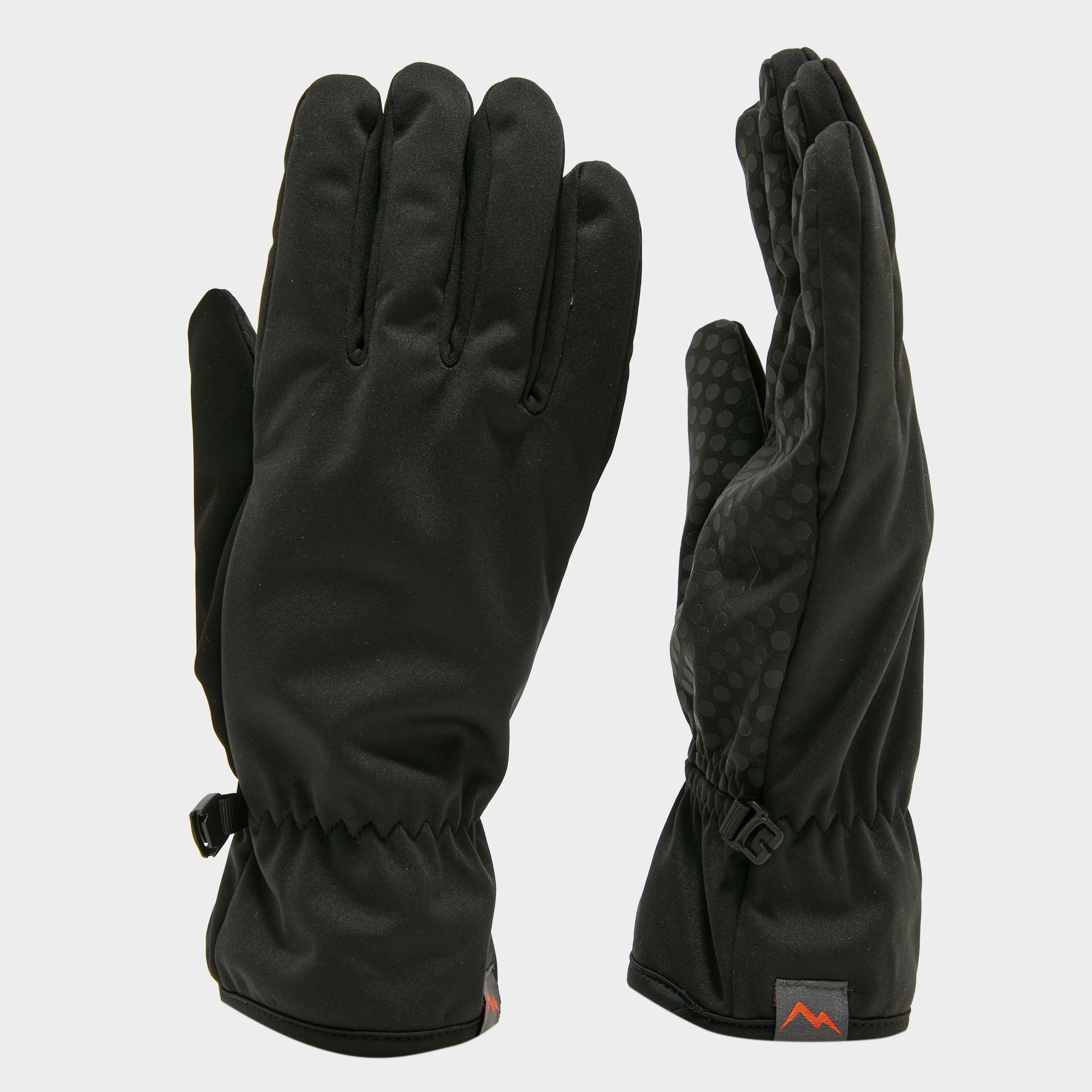 Image of Peter Storm Unisex Active Waterproof Gloves - Black, Black