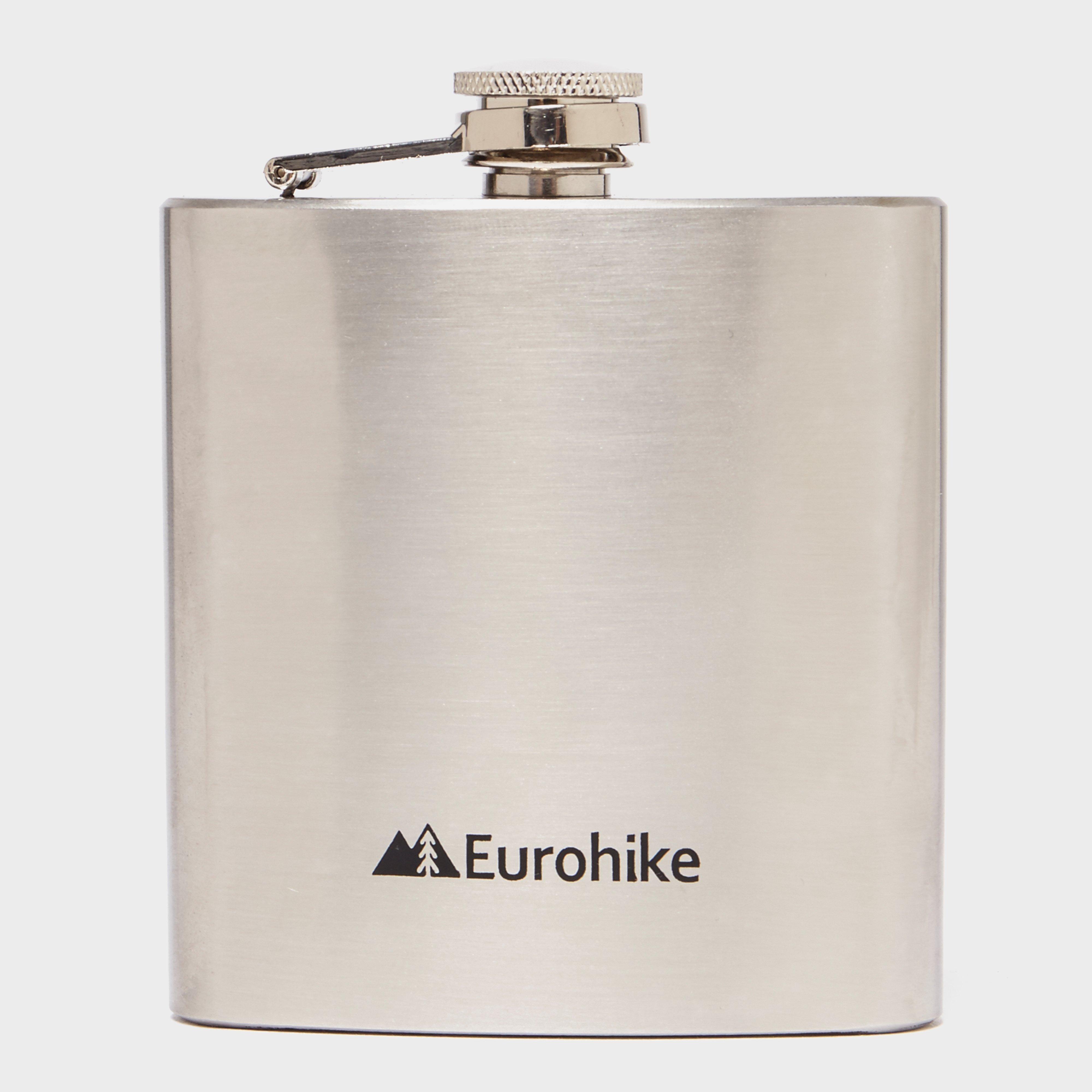 Image of Eurohike Stainless Steel 0.6Oz Hip Flask - Silver, Silver