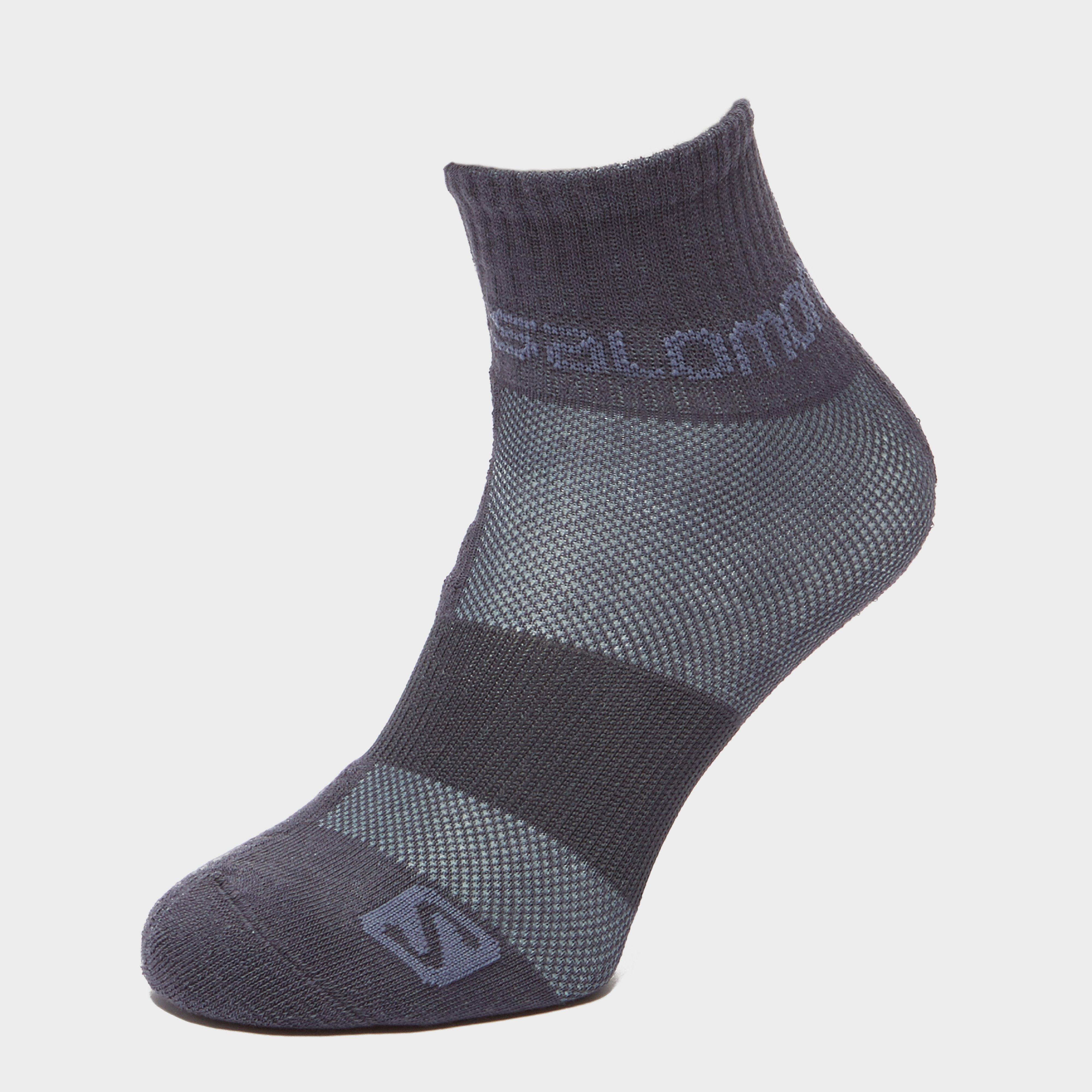 Image of Salomon Evasion 2-Pack Socks - Grey, Grey