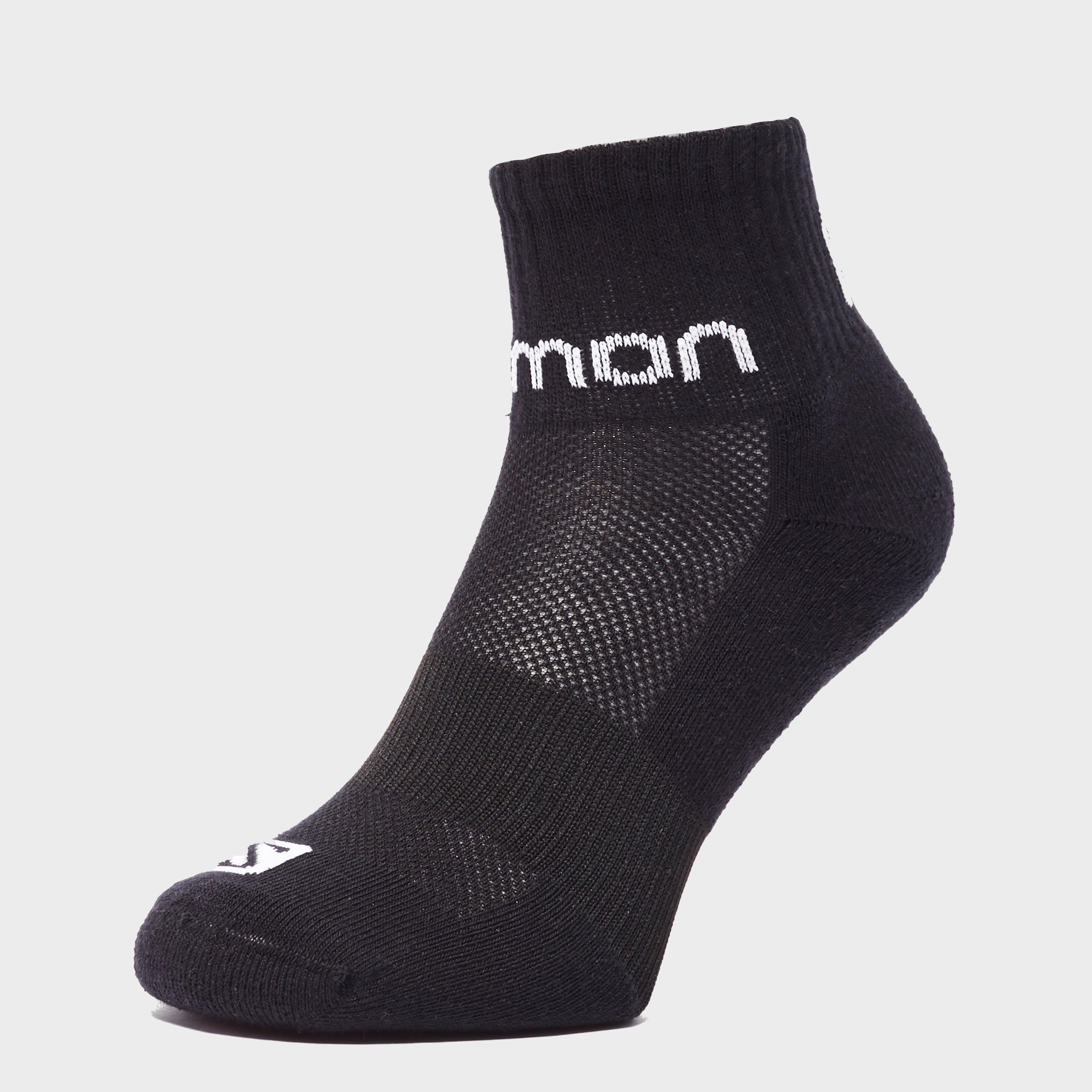 Image of Salomon Evasion 2-Pack Socks - Black, Black