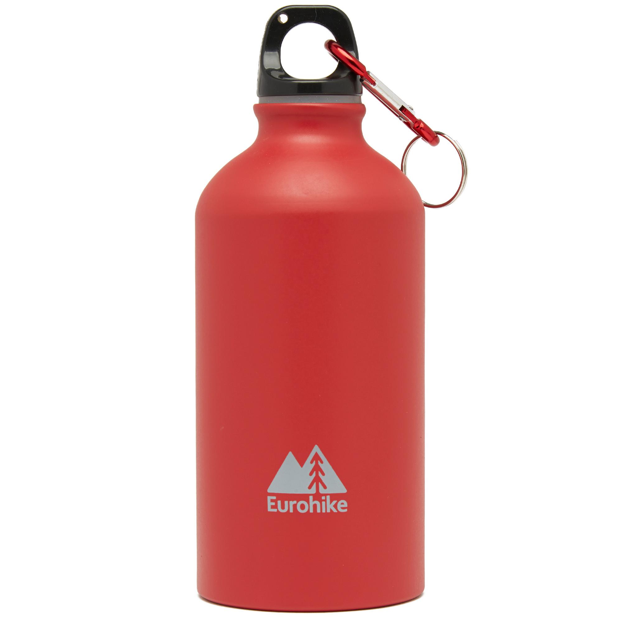 Image of Eurohike Aqua 0.5L Aluminium Bottle - Red, RED