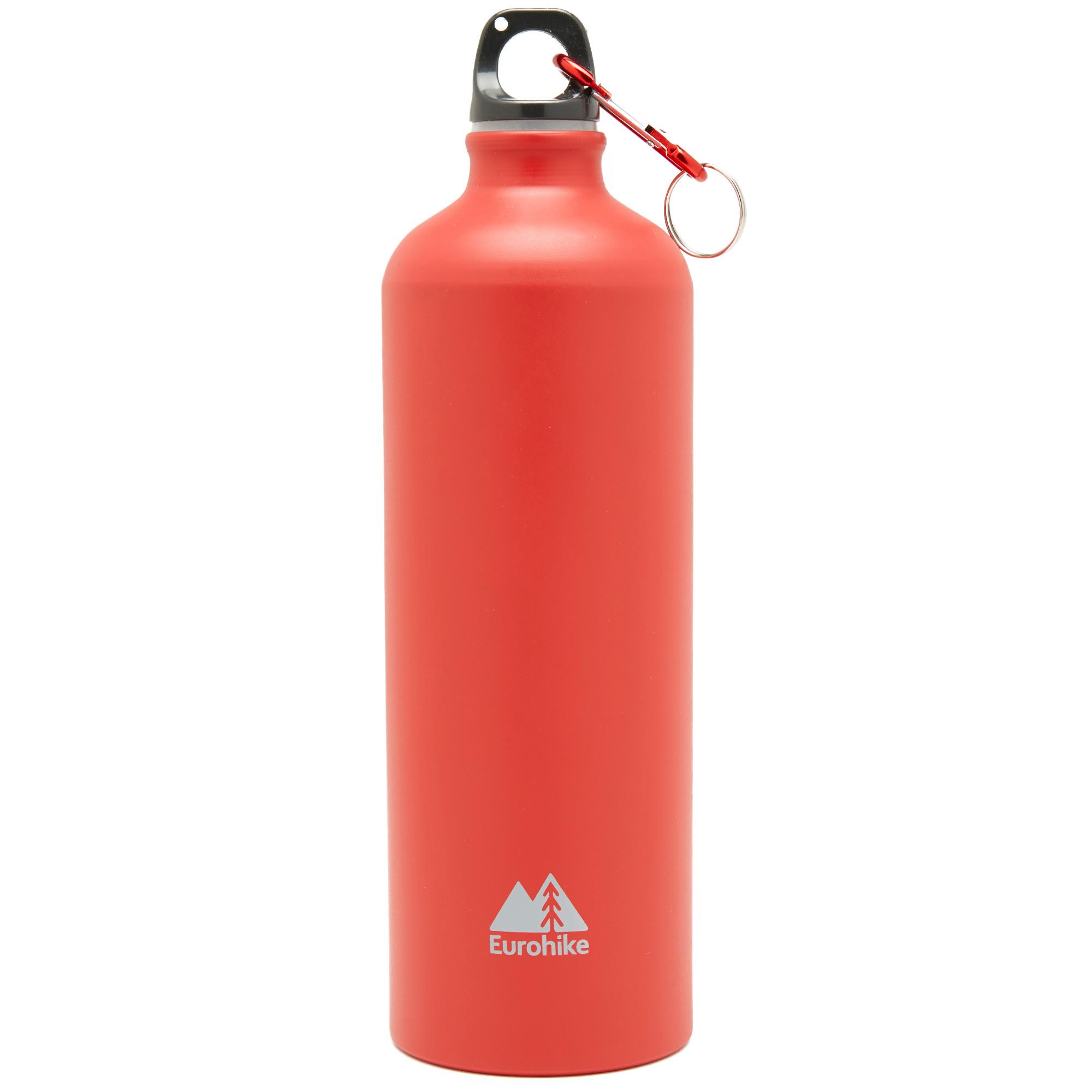 Image of Eurohike Aqua 1L Aluminium Bottle - Red, RED