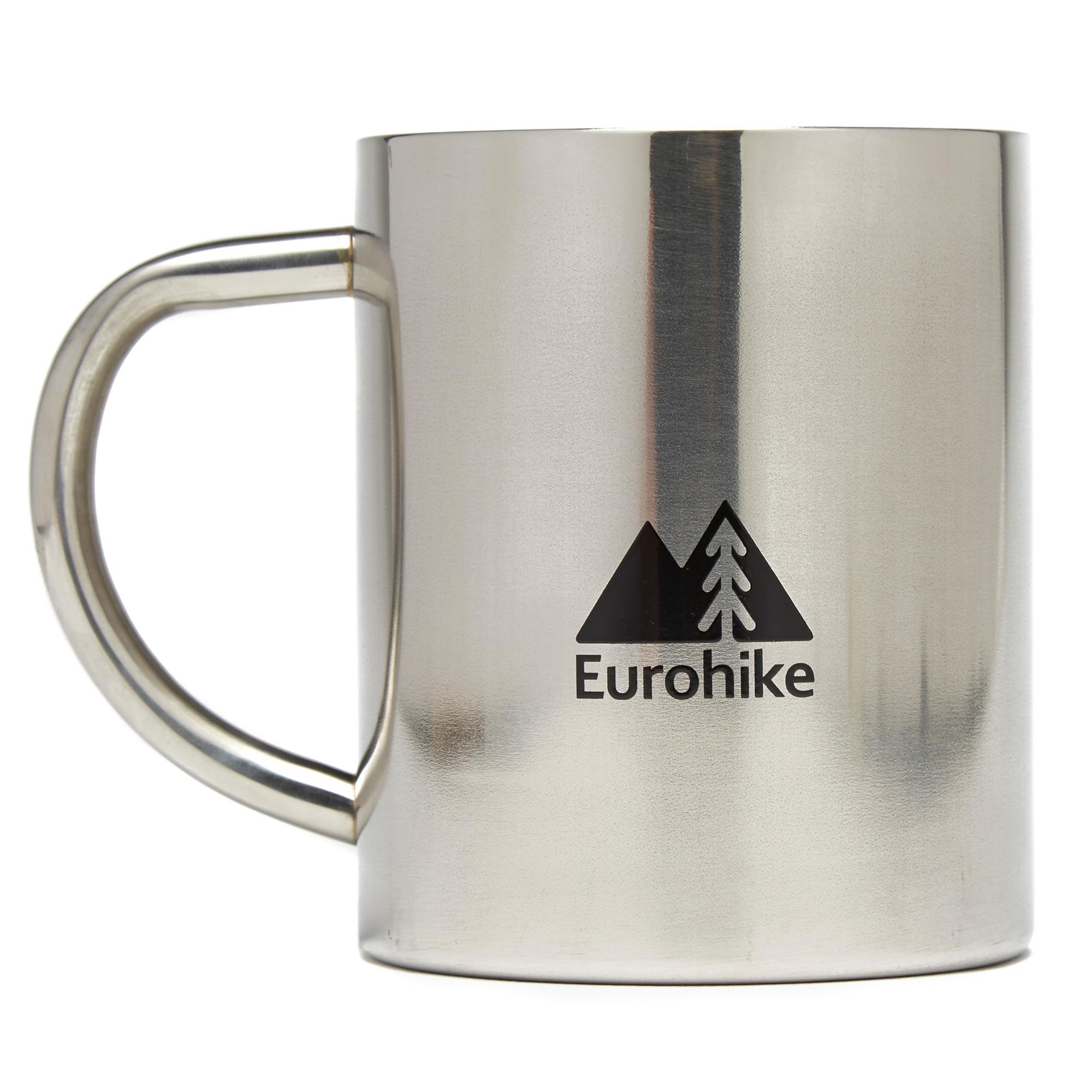Image of Eurohike Stainless Steel Brew Mug - Silver, Silver