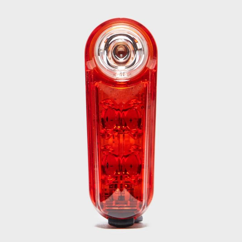 Millets Cateye Sync Kinetic 50 Rear Bike Light - Red, Red