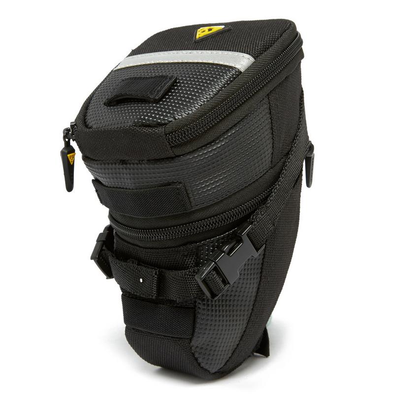 Millets TOPEAK Aero Wedge Pack - Medium - Black, Black