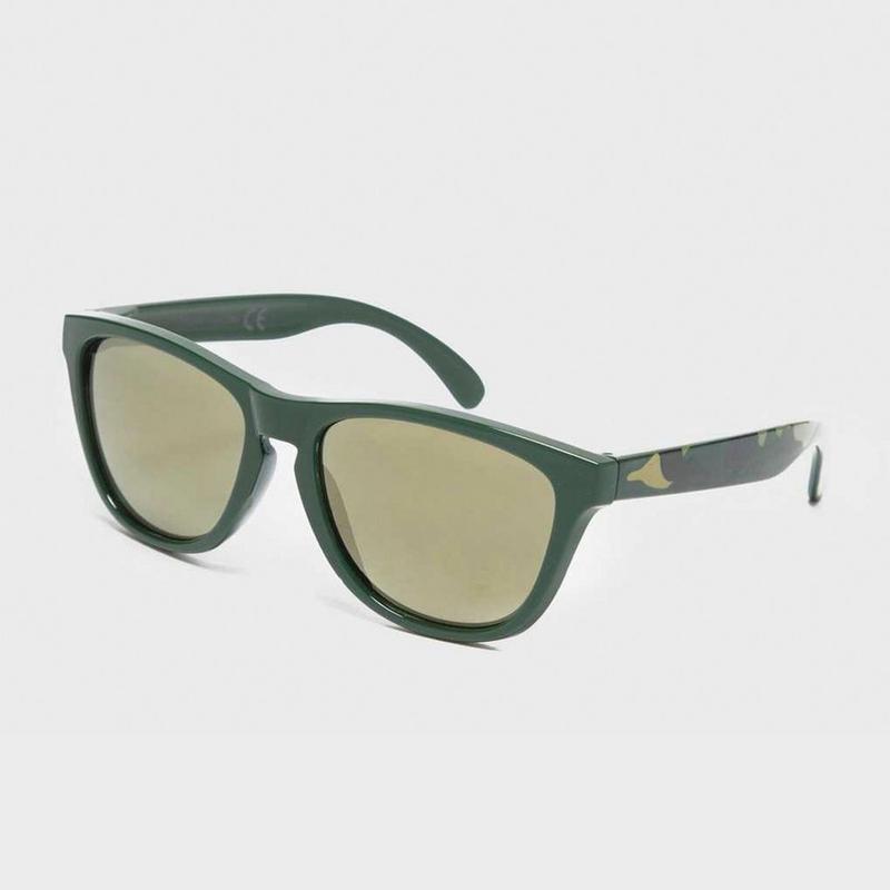 Millets Peter Storm Kids' Camo Sunglasses - Green, Green