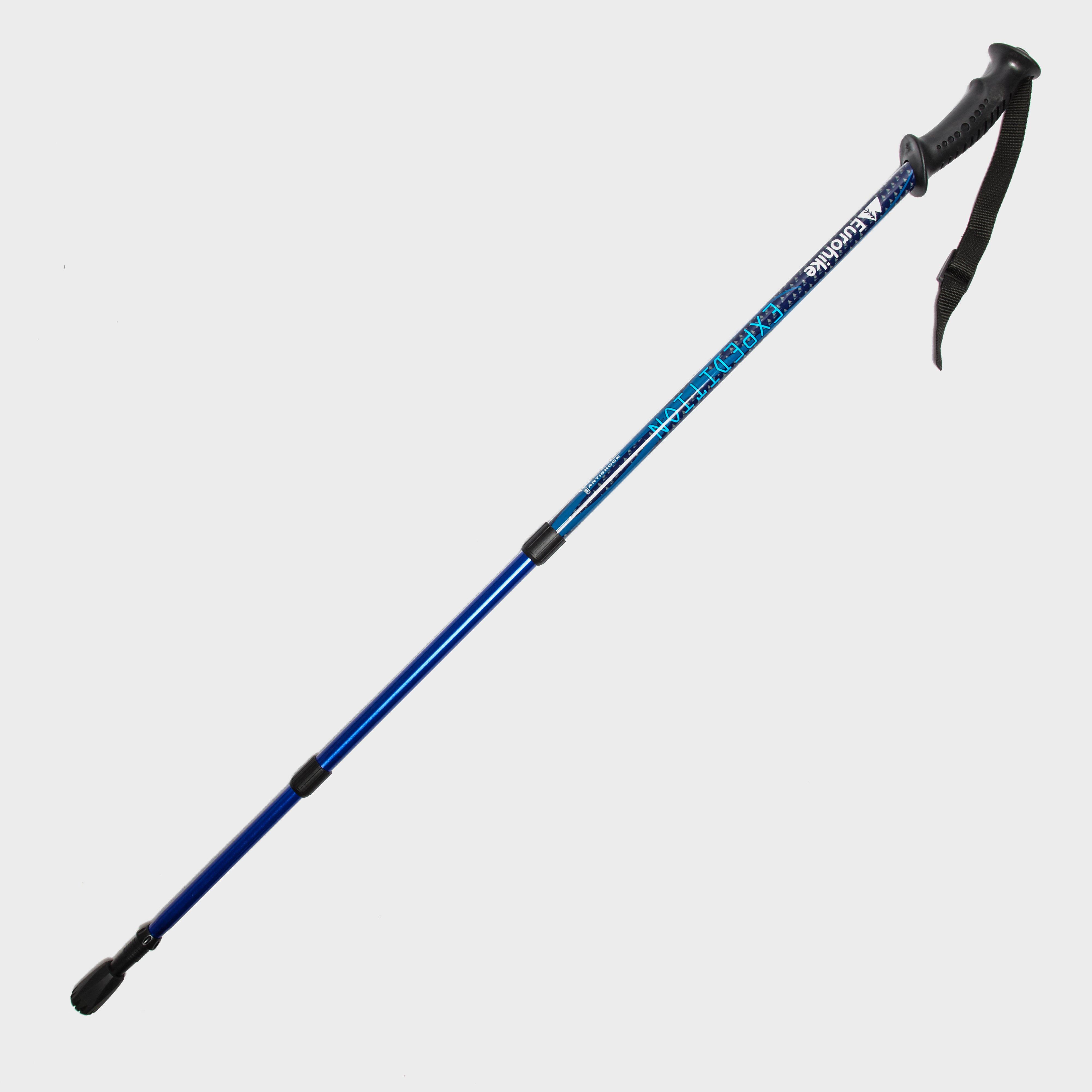 Image of Eurohike Expedition Anti-Shock Walking Pole - Blue, Blue