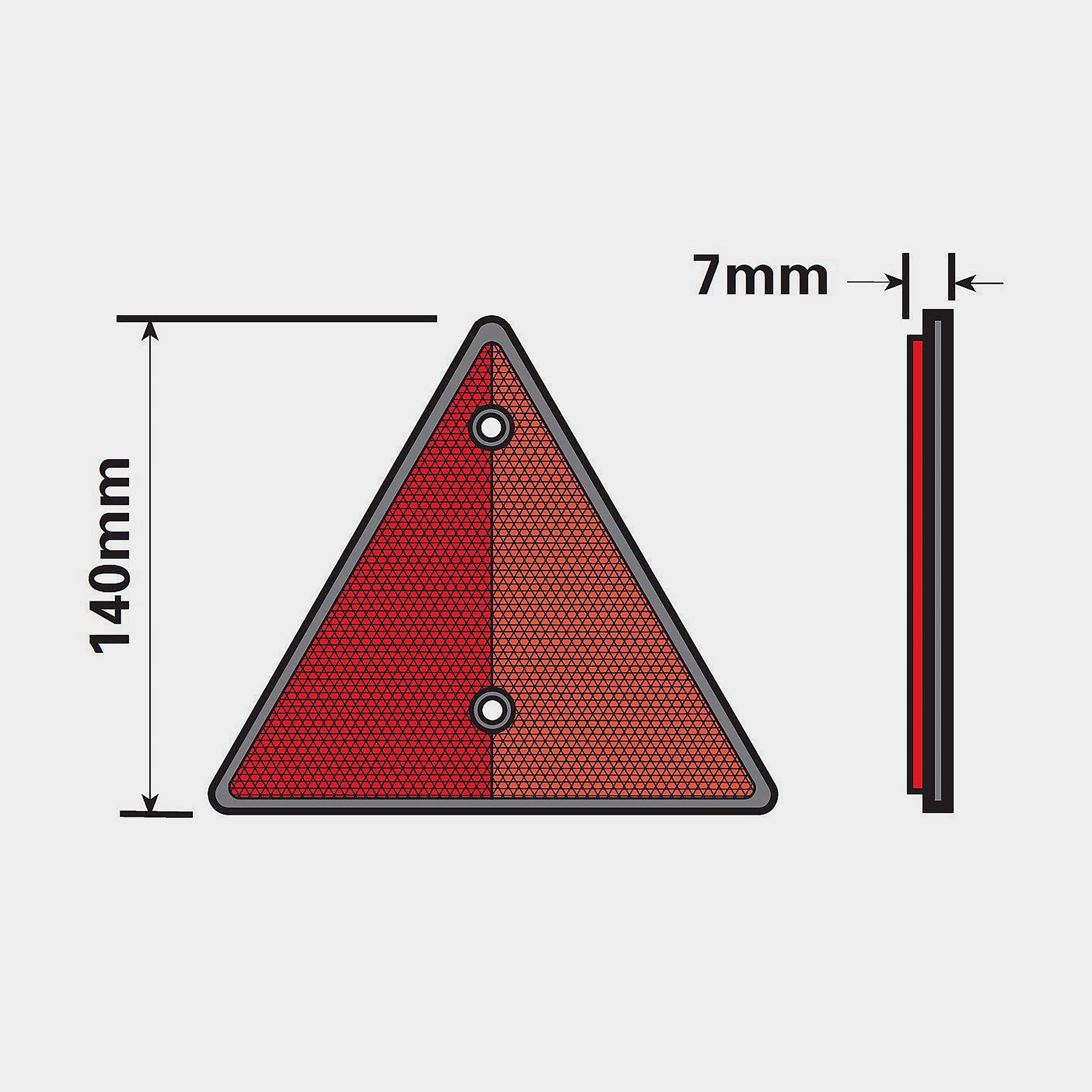 Image of Maypole Trailer Triangle (2 Pack) - Red, Red