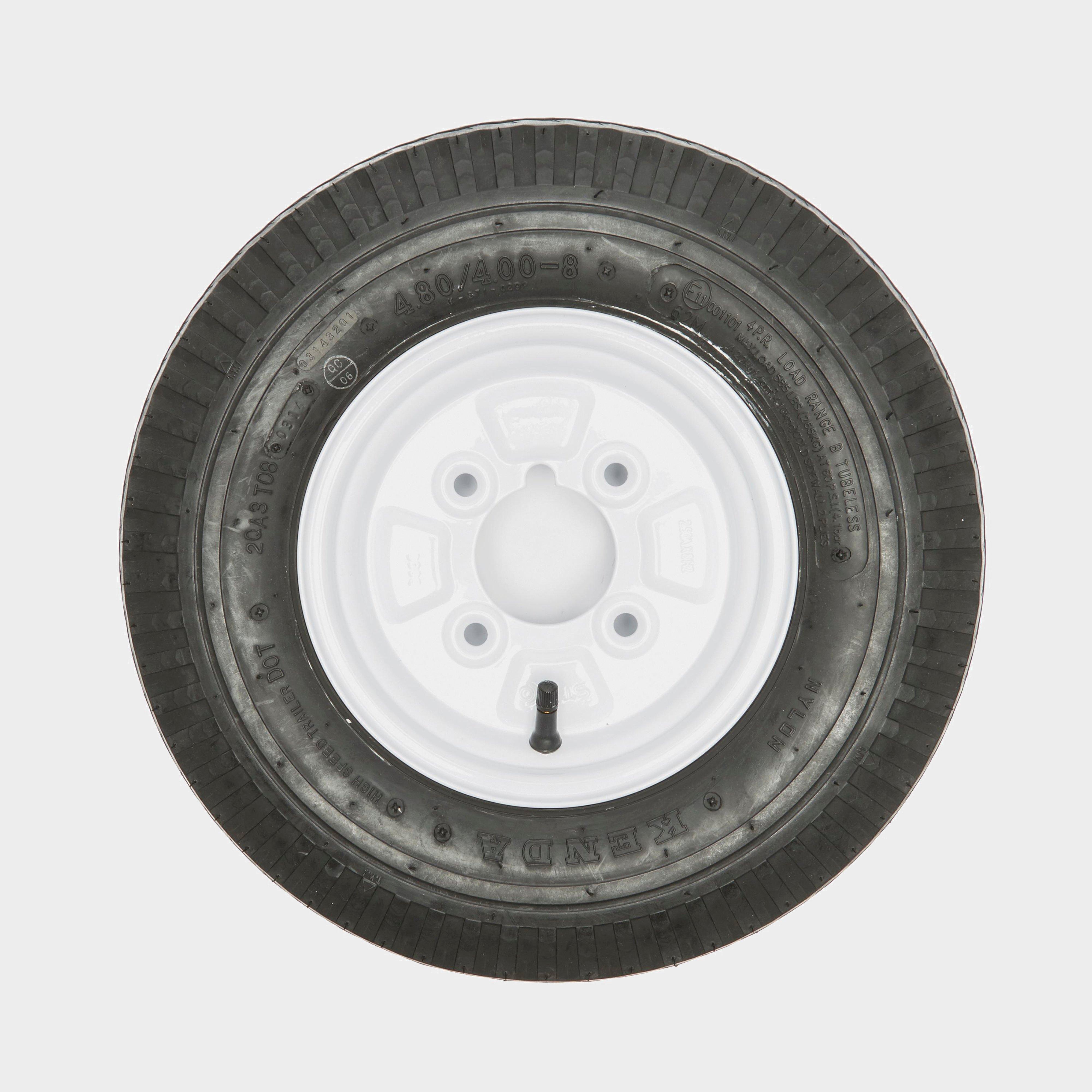 Image of Maypole Trailer Wheel And Tyre - Black, Black