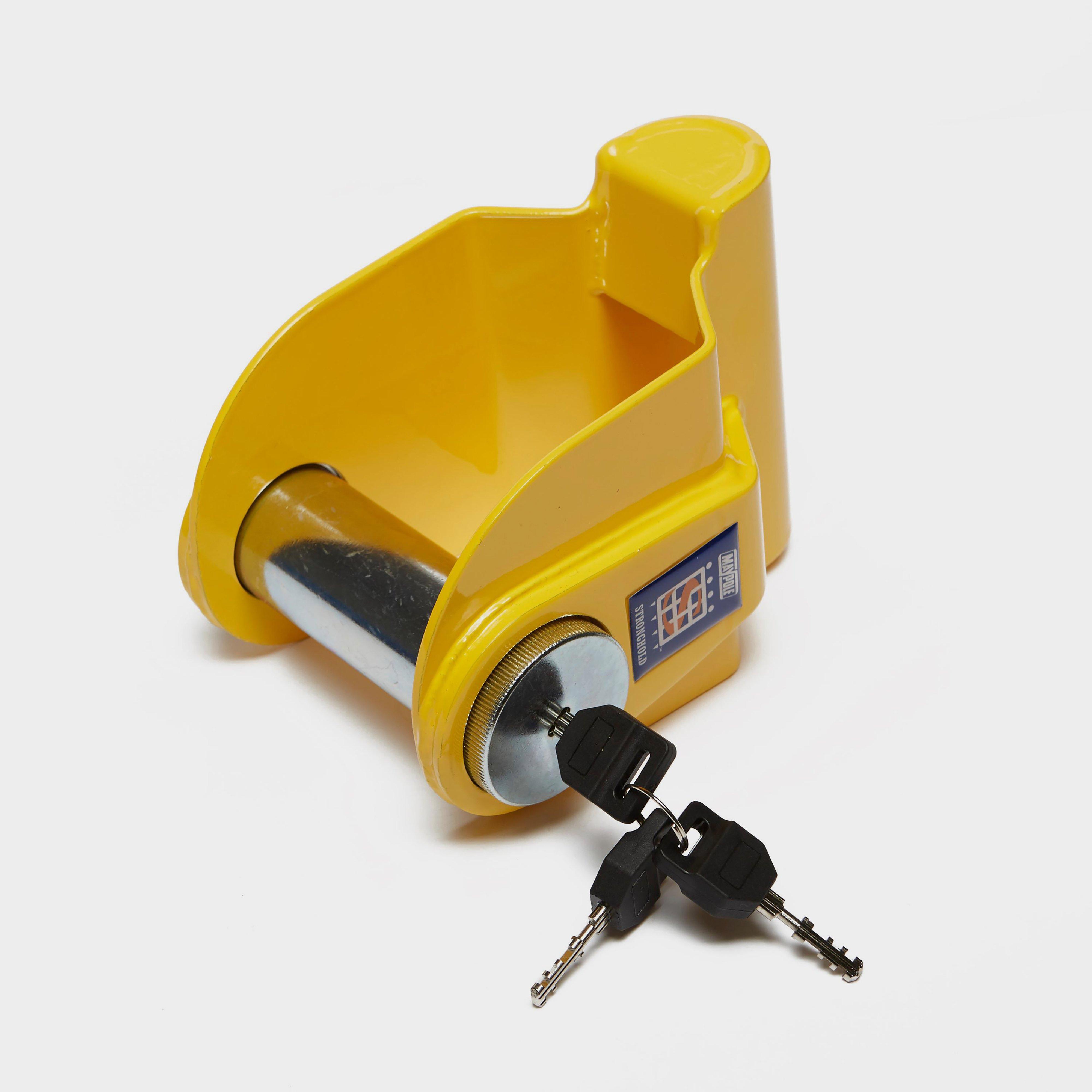 Image of Maypole Alko Hitch Lock - Yellow, Yellow