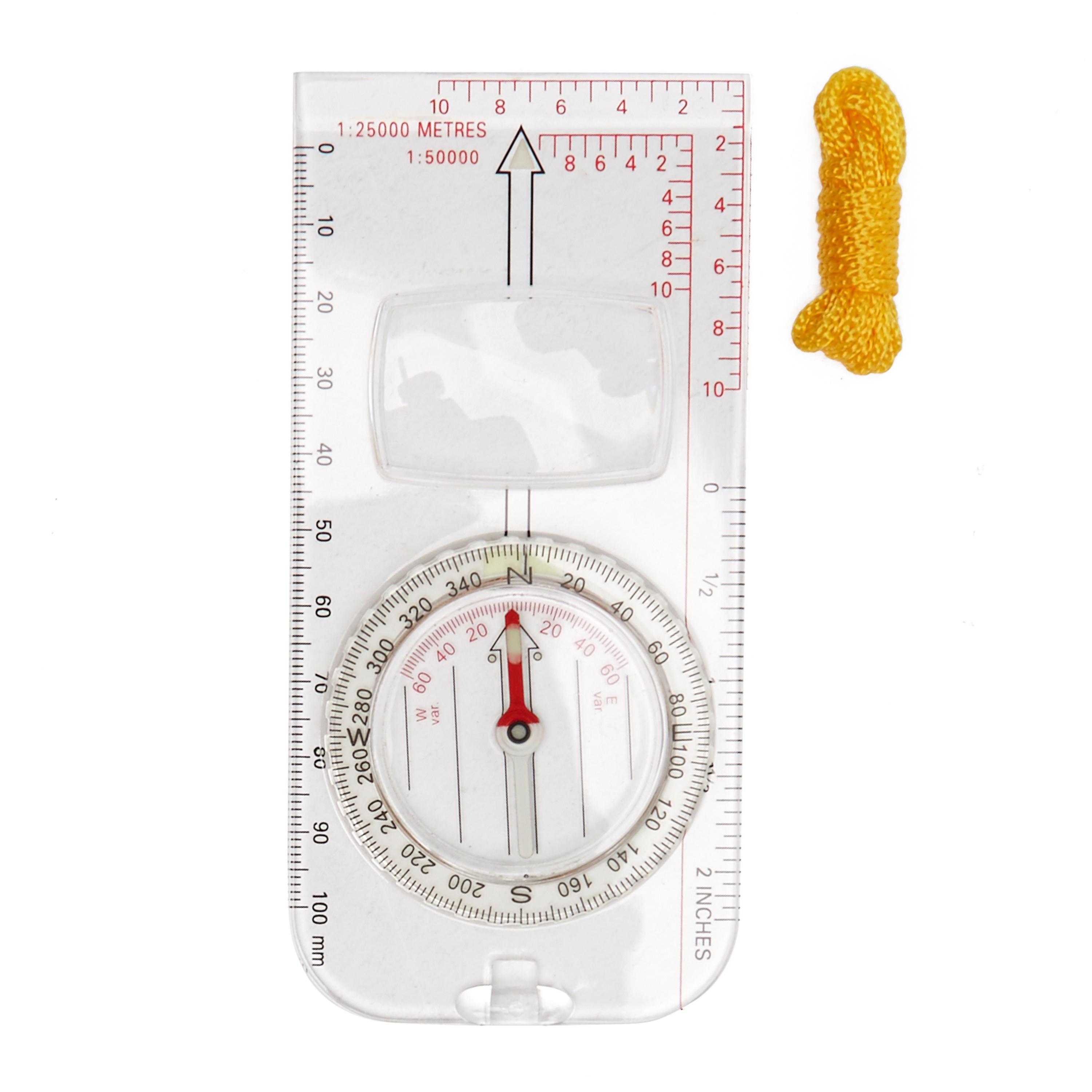 Image of Eurohike Orienteer Compass - White, White