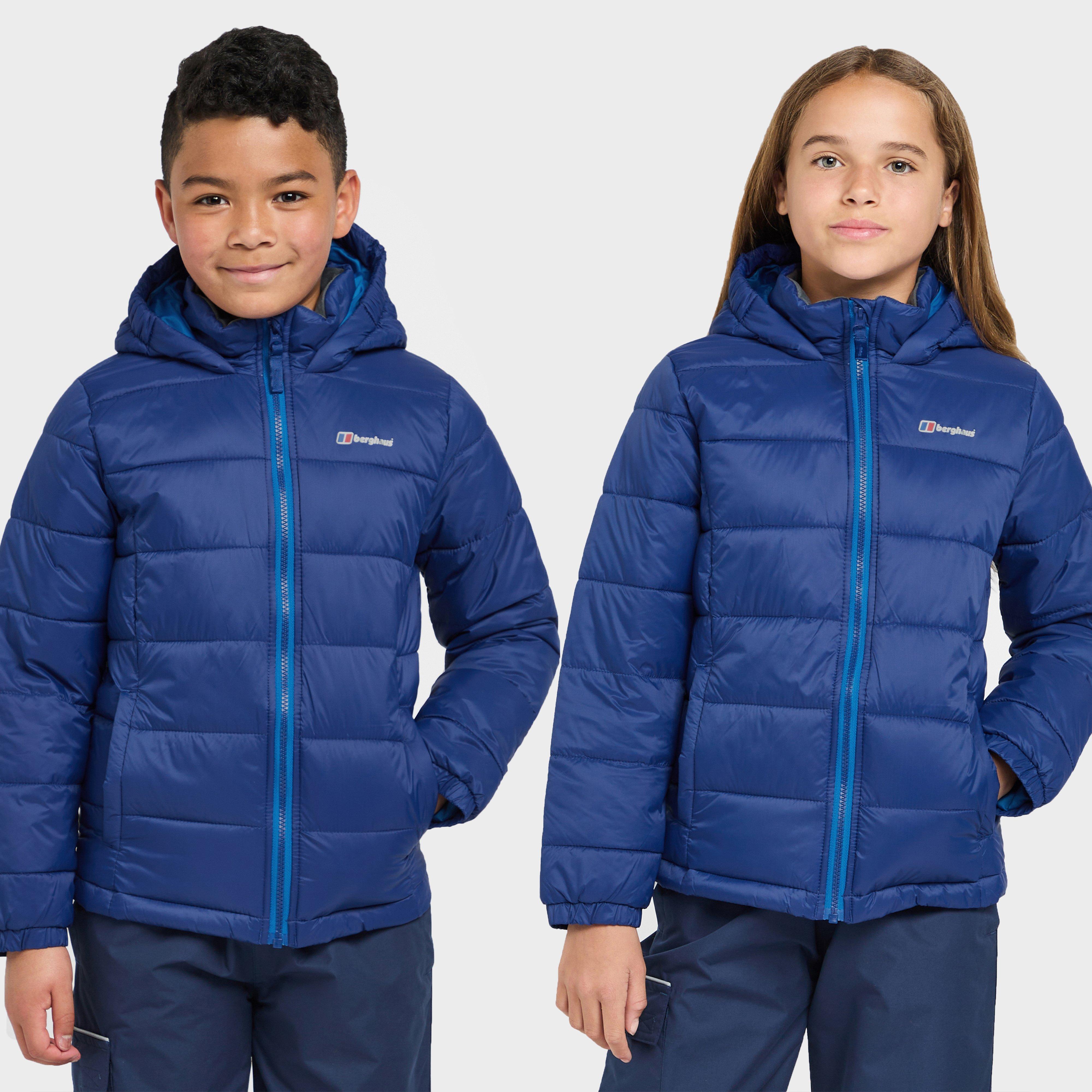 Image of Berghaus Burham Kids' Insulated Jacket - Blue, Blue