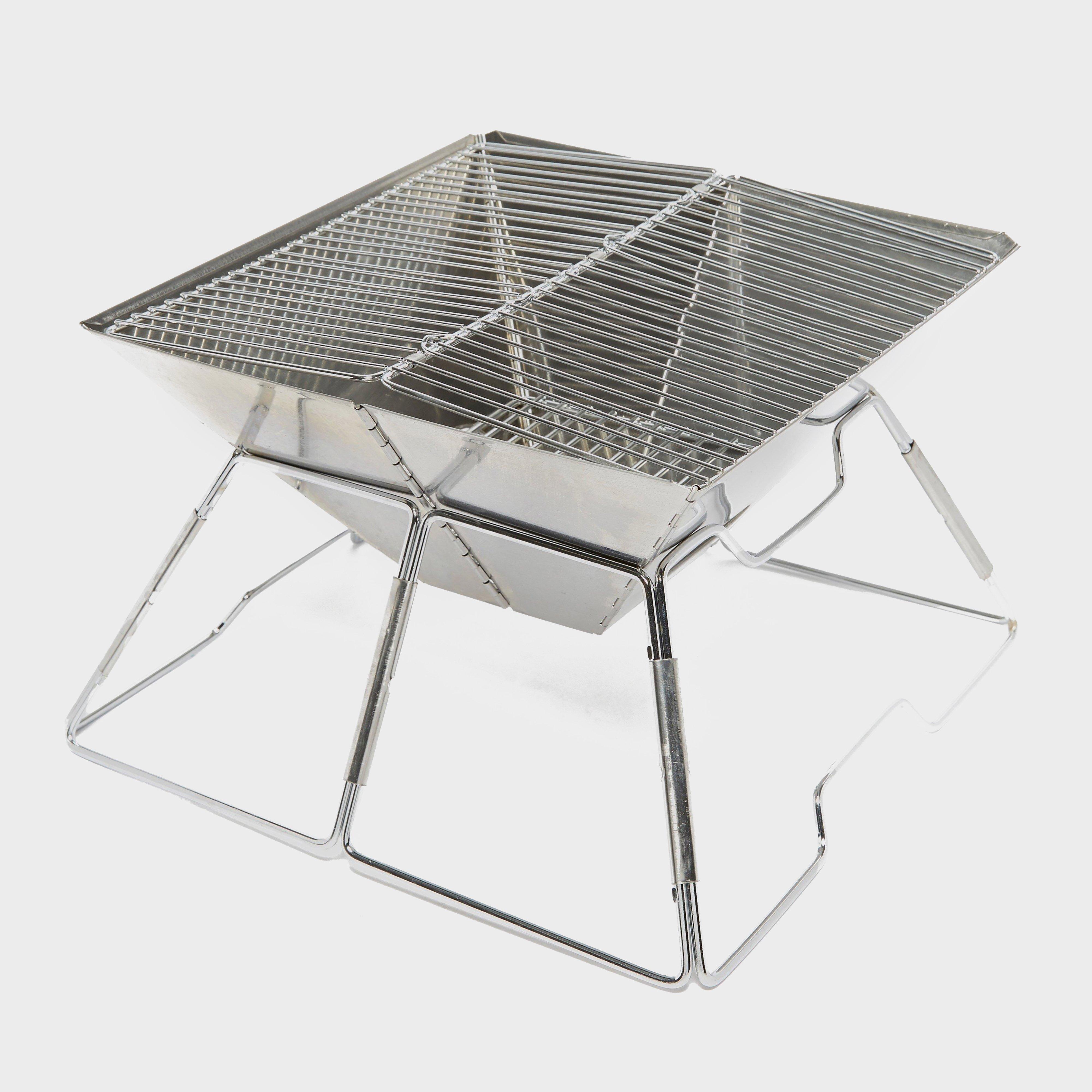 Image of Eurohike Foldable Bbq - Silver, Silver