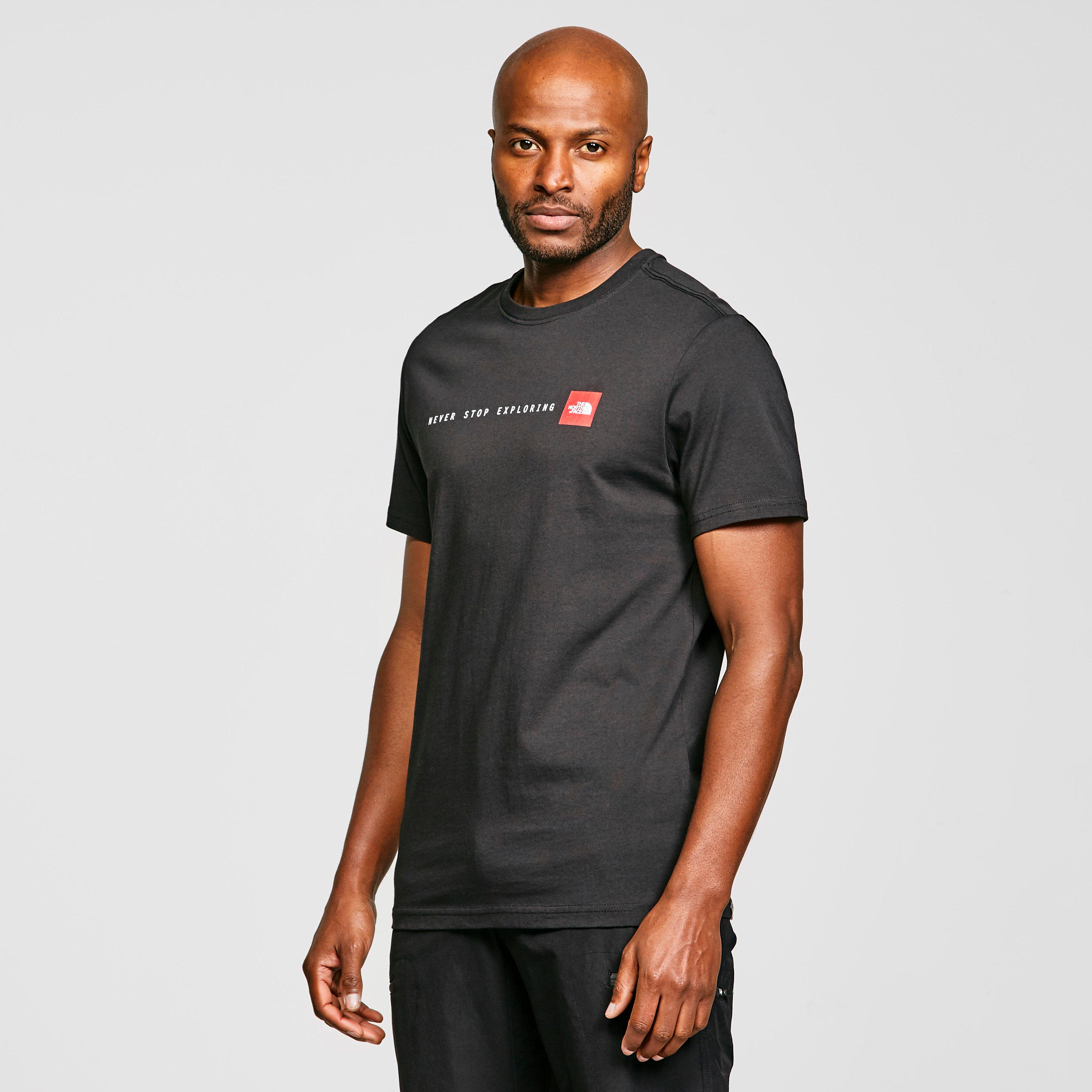 Image of The North Face Never Stop Exploring T-Shirt - Black, Black