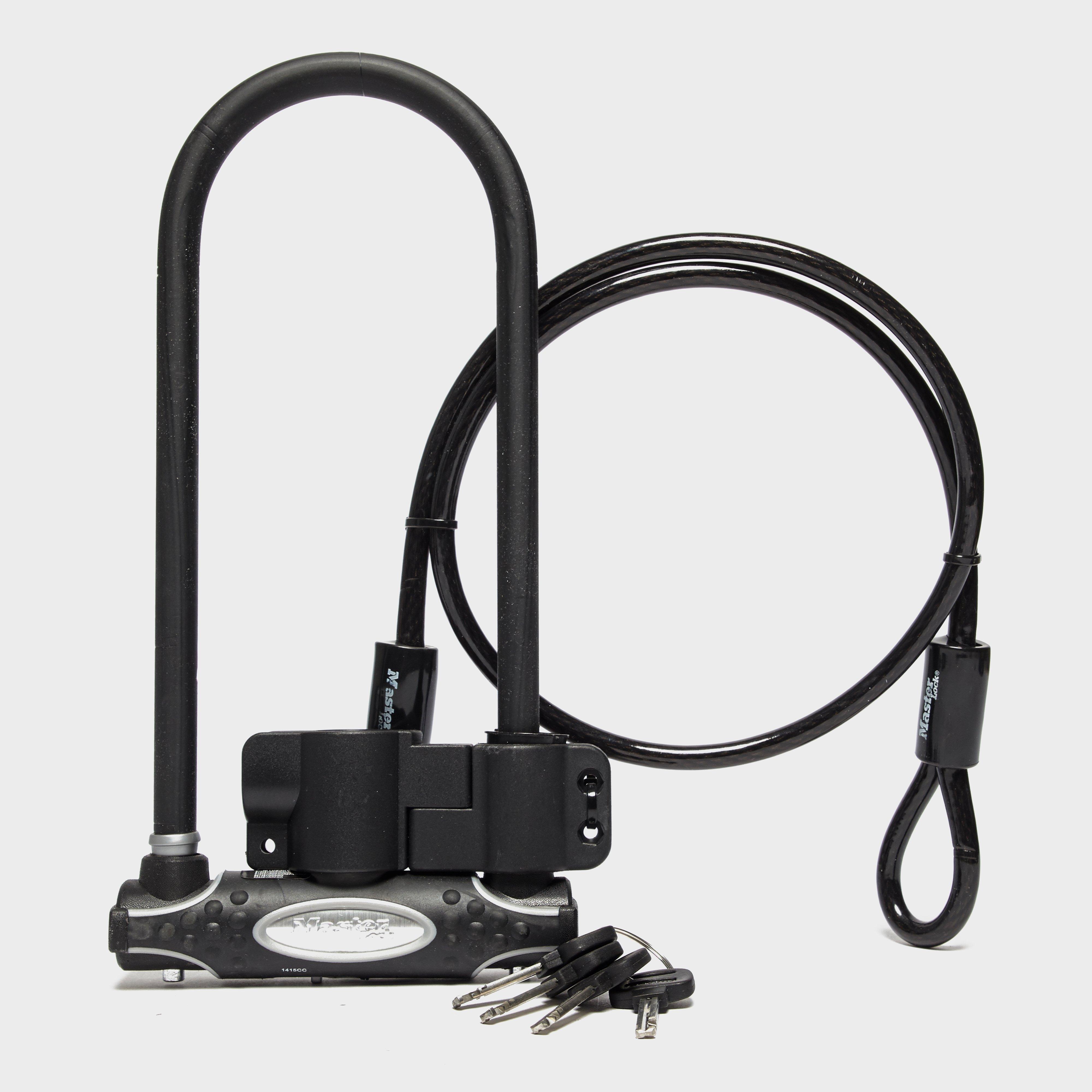 Masterlock Masterlock D-Lock 280Mm X 110Mm + Carrier Bracket - Grey, Grey Masterlock Masterlock D-Lock 280Mm X 110Mm + Carrier Bracket - Grey, Grey