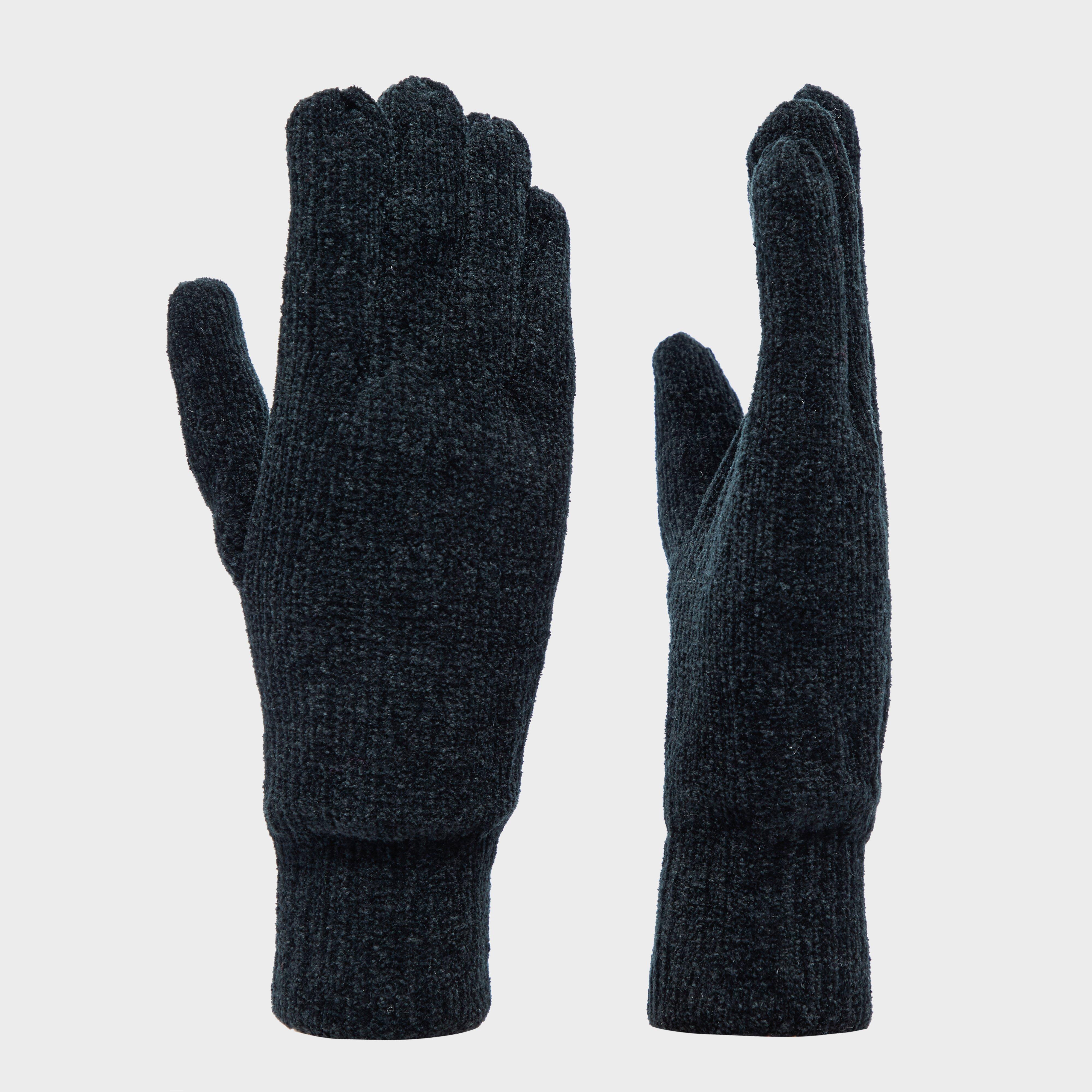 Photos - Winter Gloves & Mittens Peter Storm Women's Thinsulate Chennile Gloves - Black, Black 