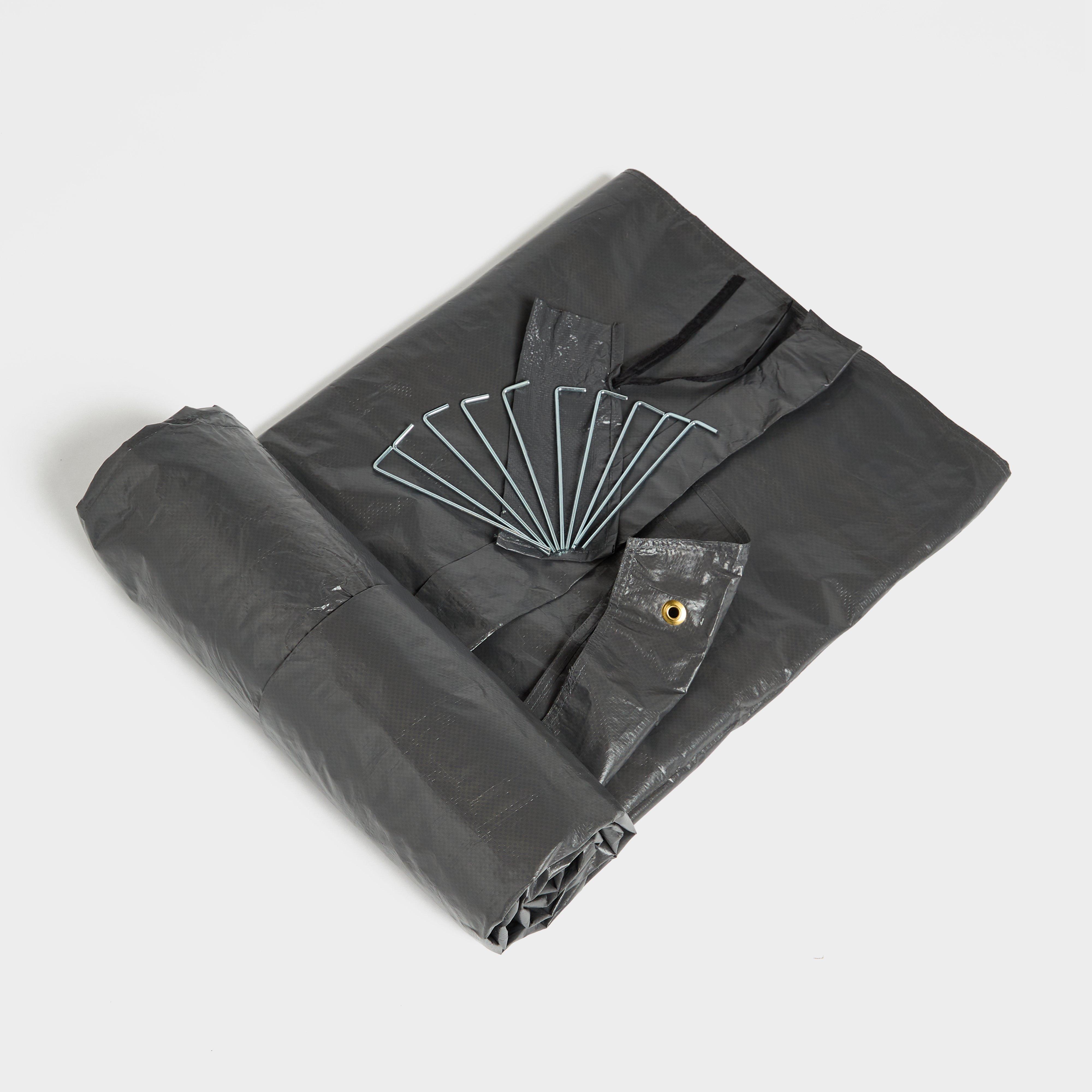 Image of Hi-Gear Zenobia 6 Tent Footprint - Grey, Grey