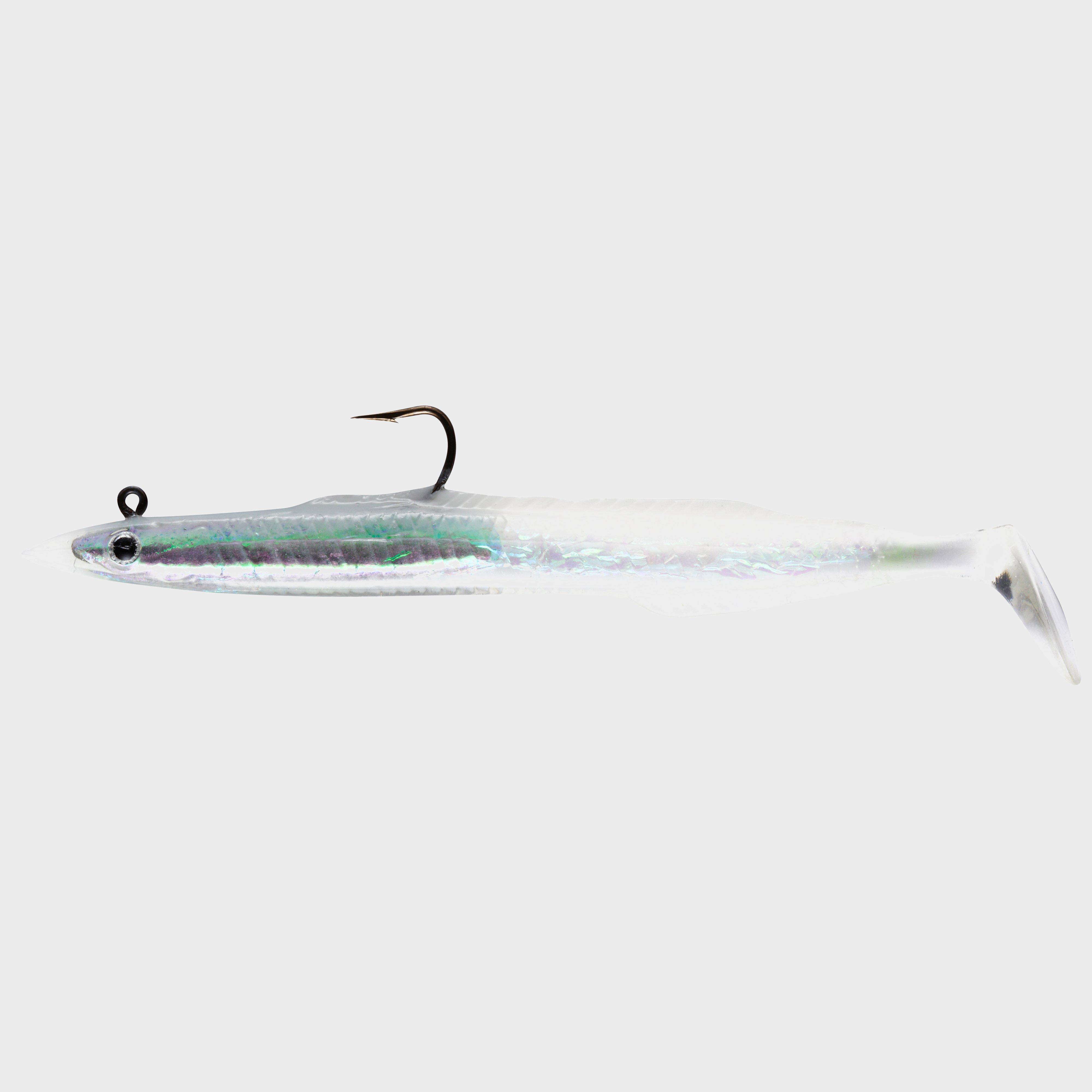 Image of Shakespeare Powerbait Sandeel 6” Lure - Black - White, White