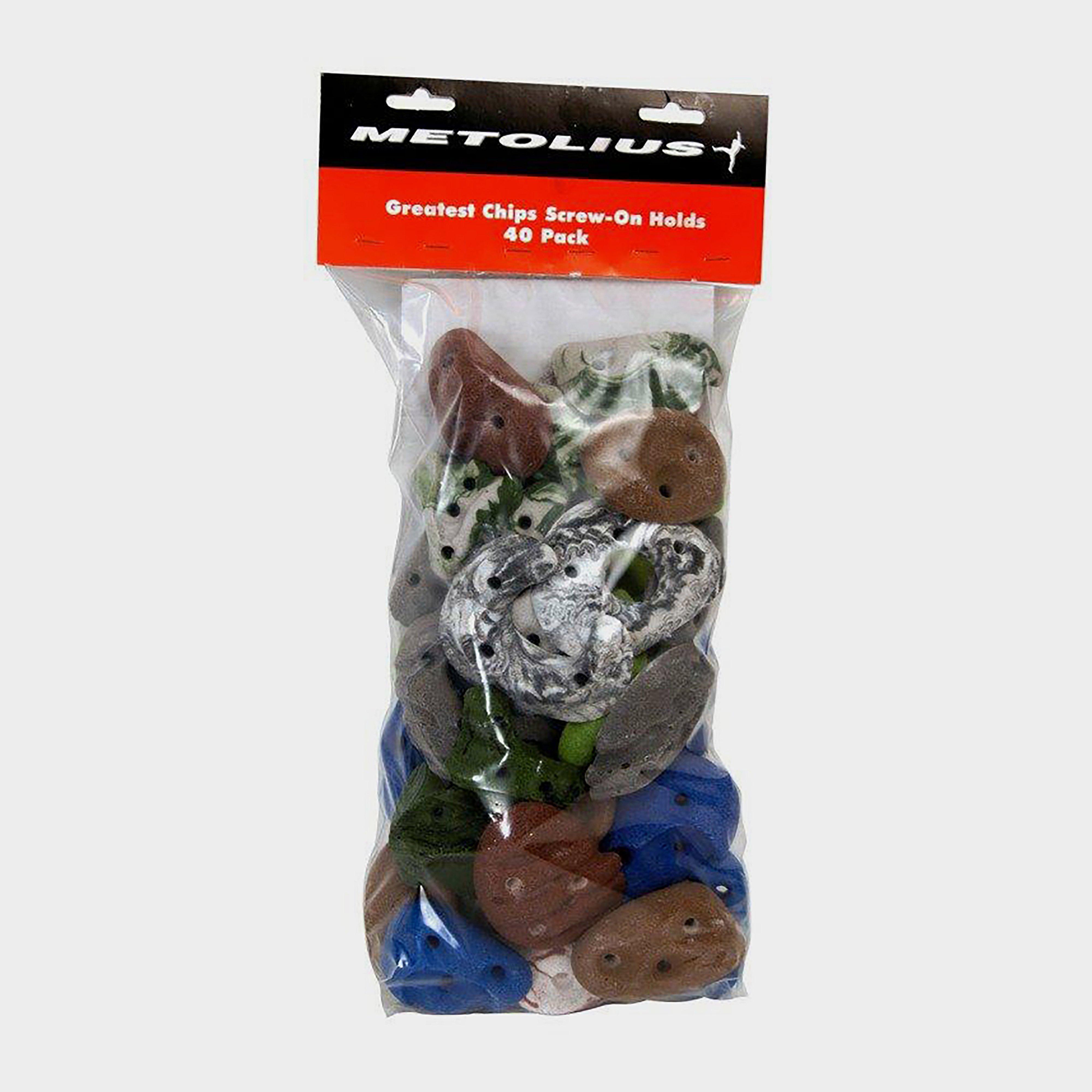 Image of Metolius Greatest Chips Screw On Holds (Pack Of 40) - Multi, Multi