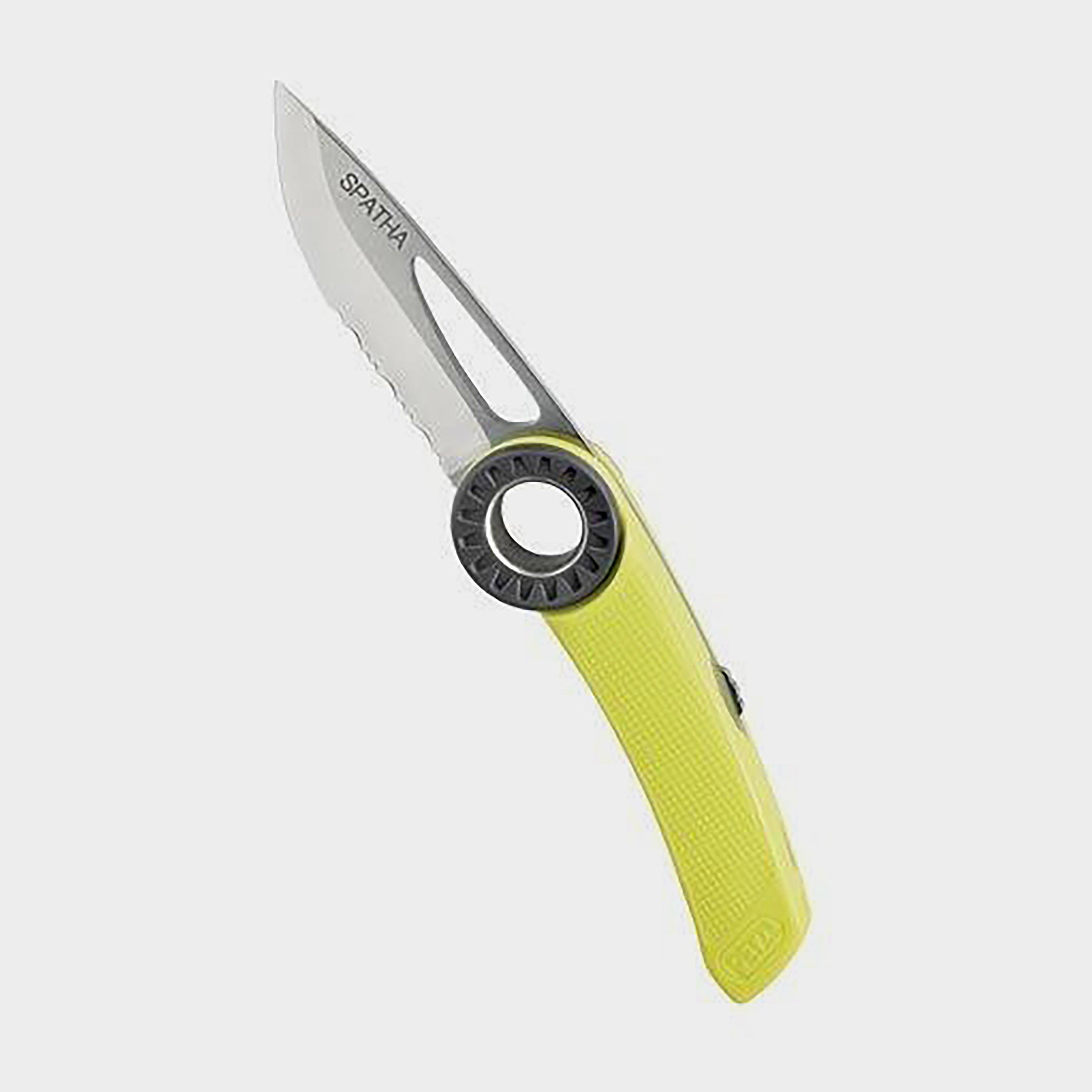 Image of Petzl Spatha Knife - Yellow, Yellow