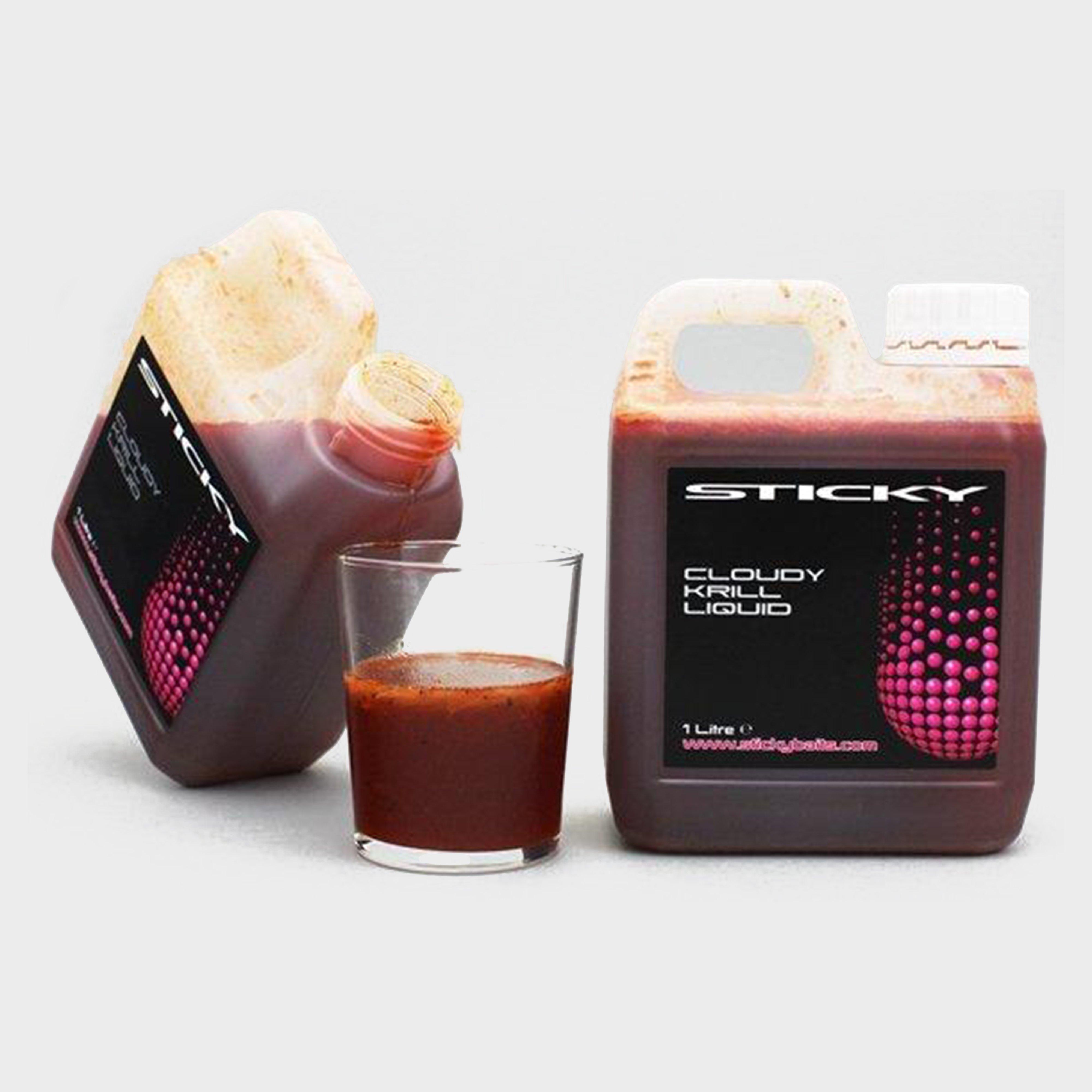 Image of Sticky Baits Cloudy Krill Liquid 1Ltr - Red, Red