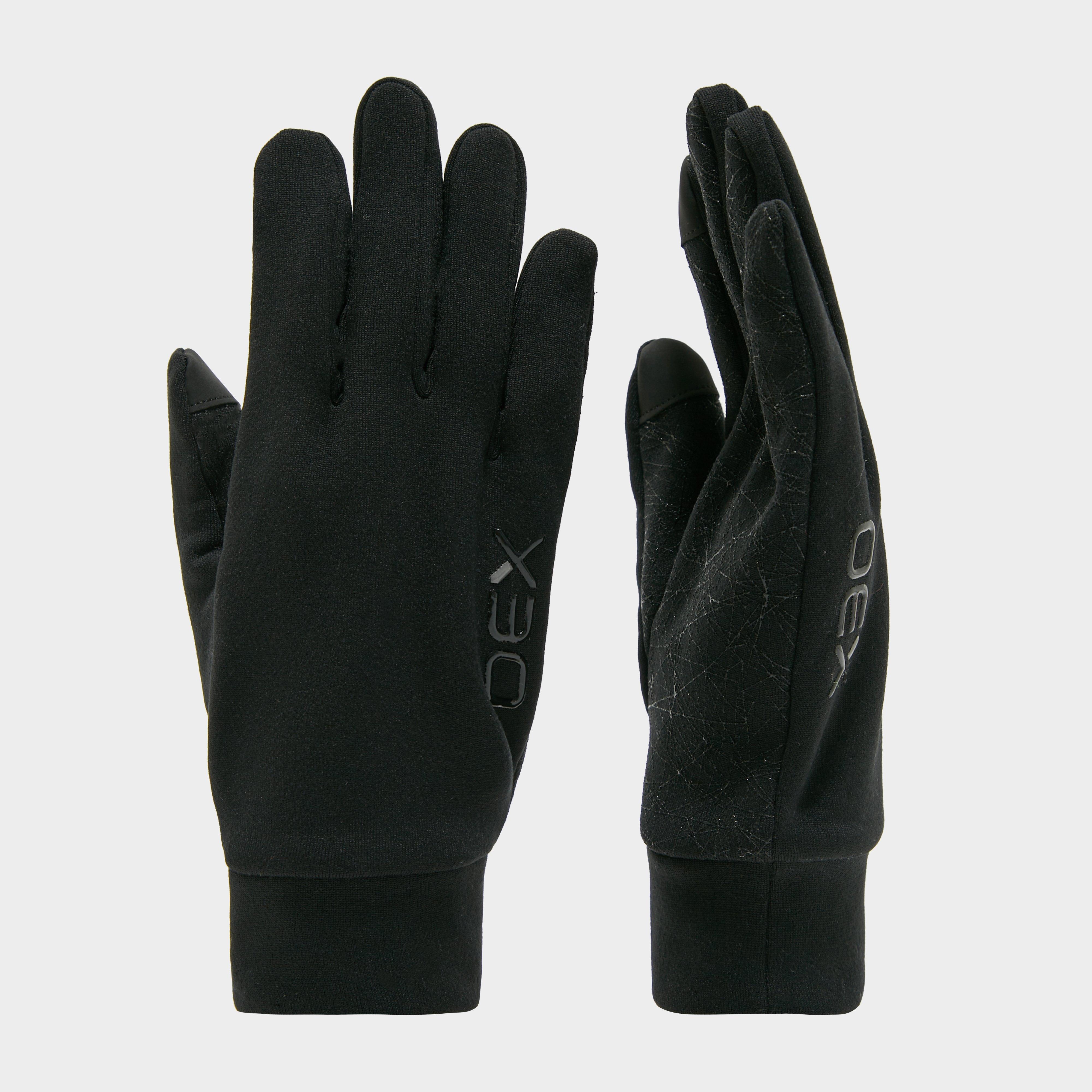 Image of Oex Unisex Vostok Grip Gloves - Black, Black