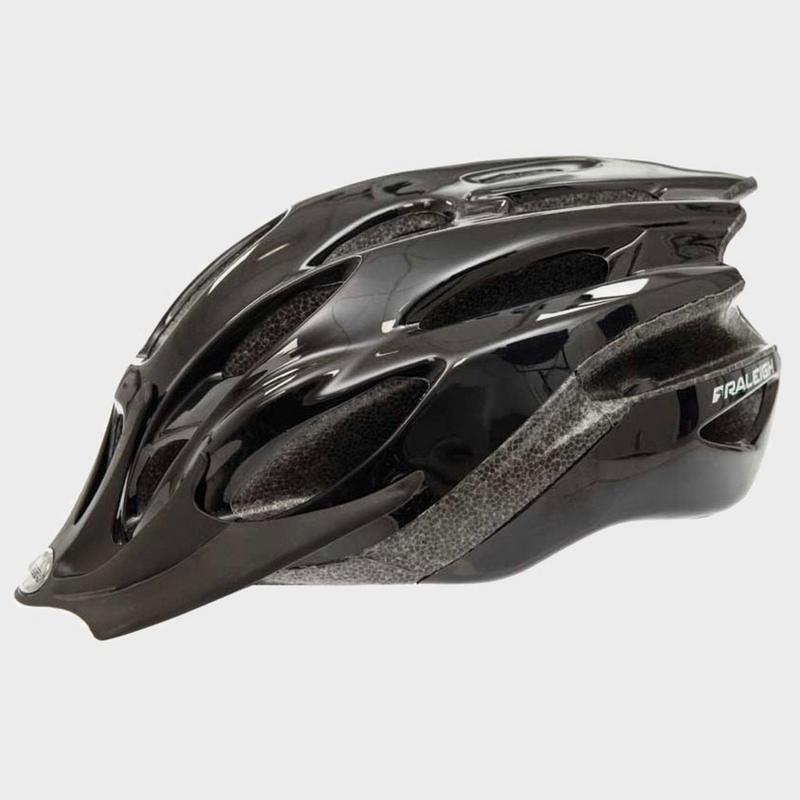 Millets Raleigh Mission Evo Bike Helmet - Black, Black