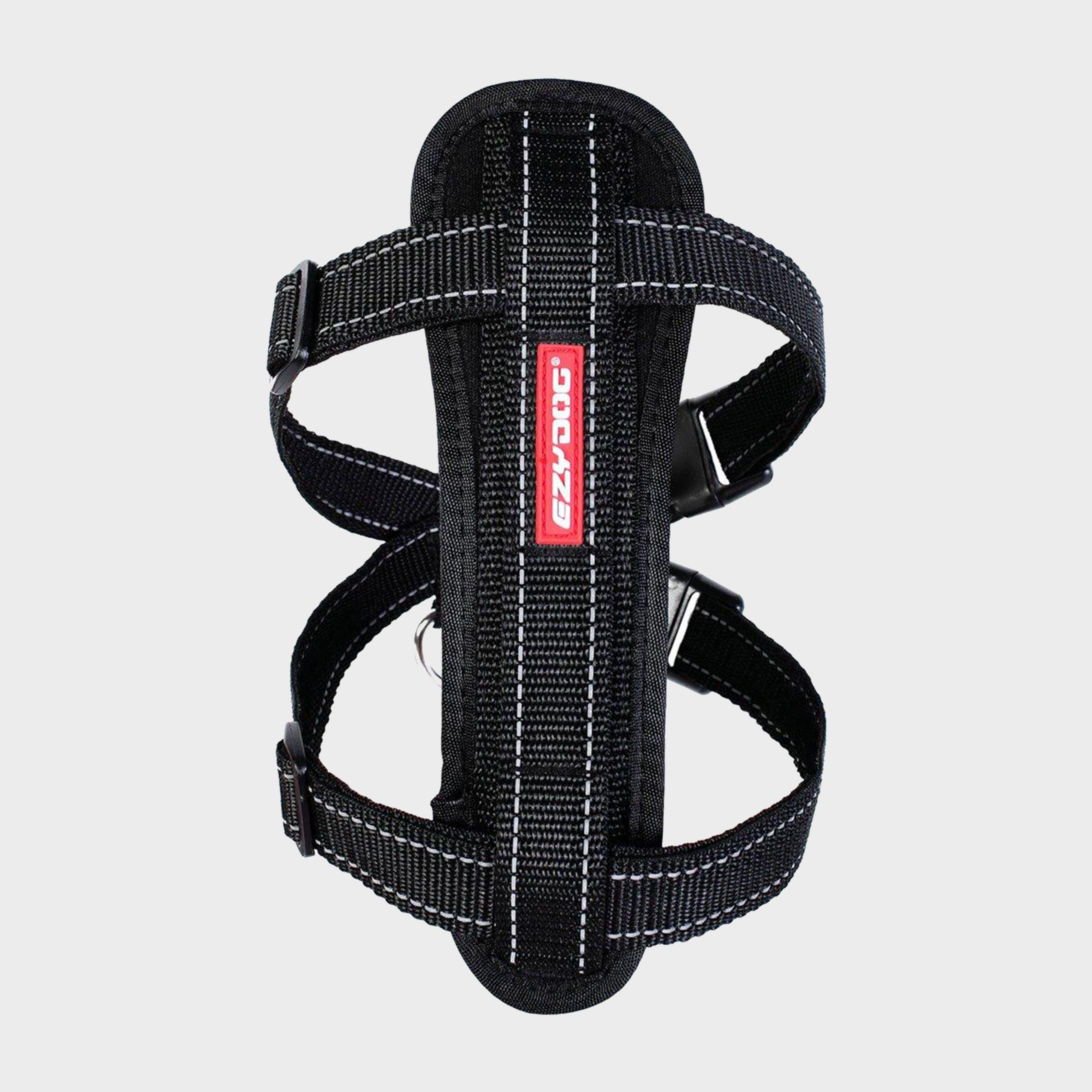 Image of Ezydog Chest Plate Dog Harness (Medium) - Black, Black