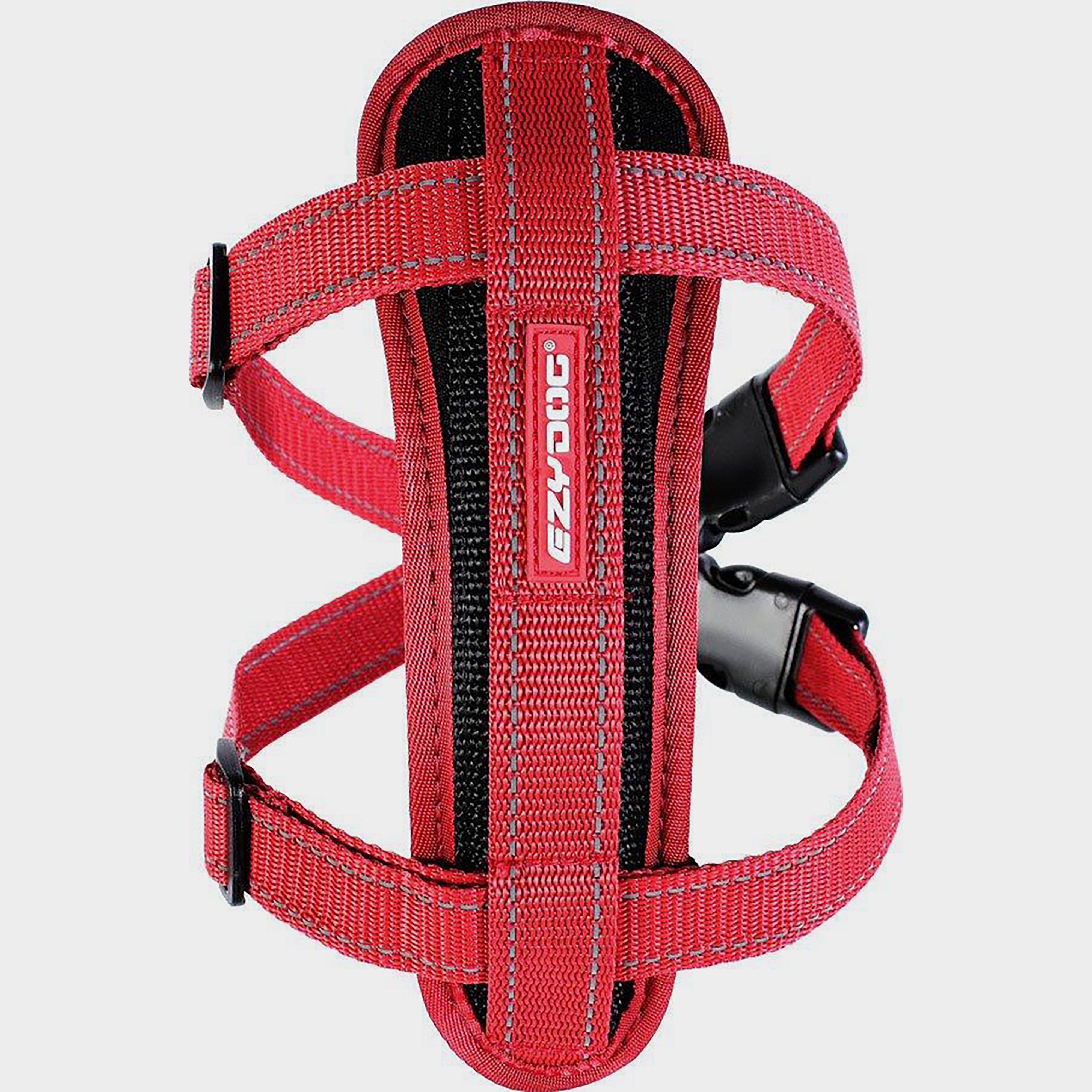 Image of Ezydog Chest Plate Harness Red, Red