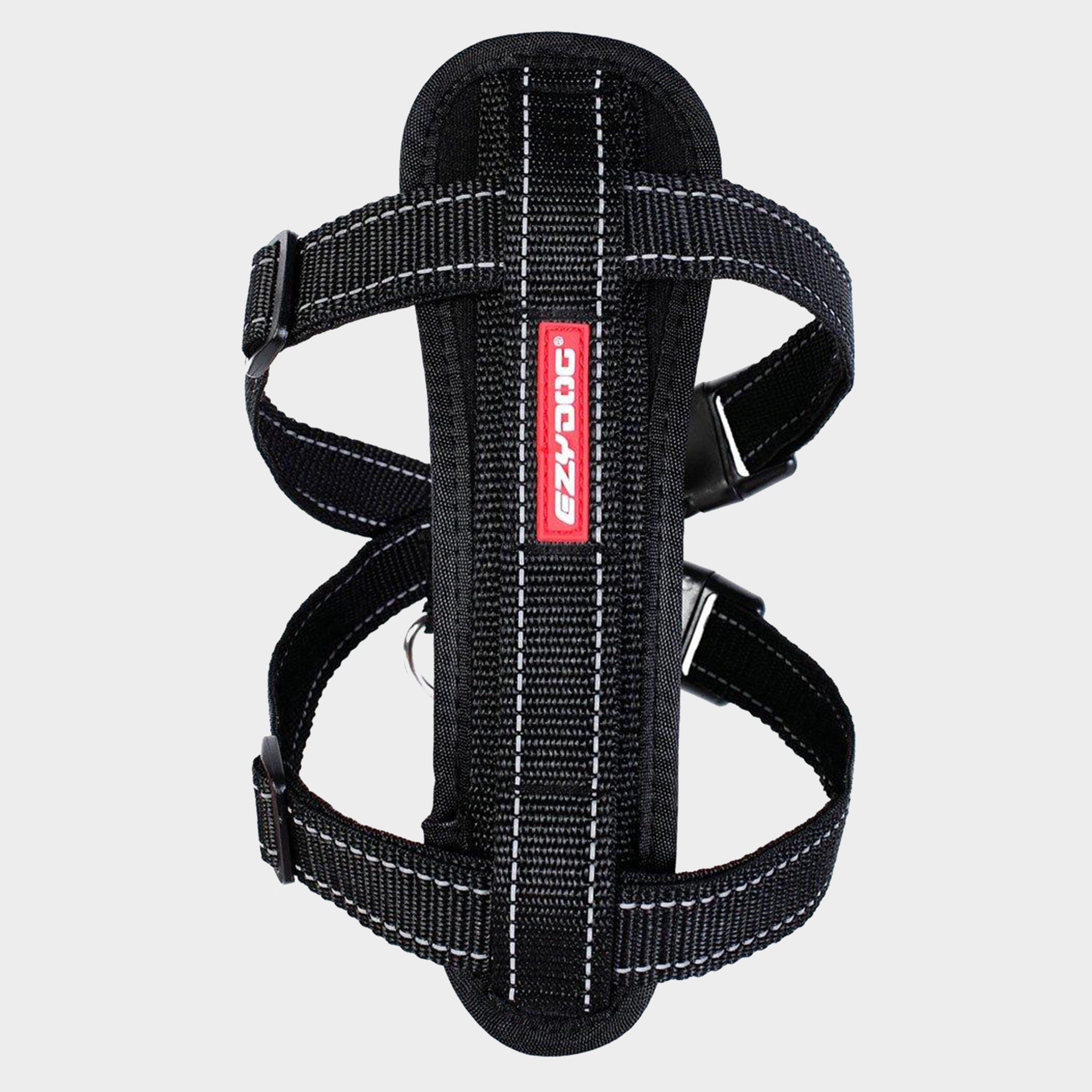 Photos - Collar / Harnesses EzyDog Chest Plate Dog Harness , Black (Large)