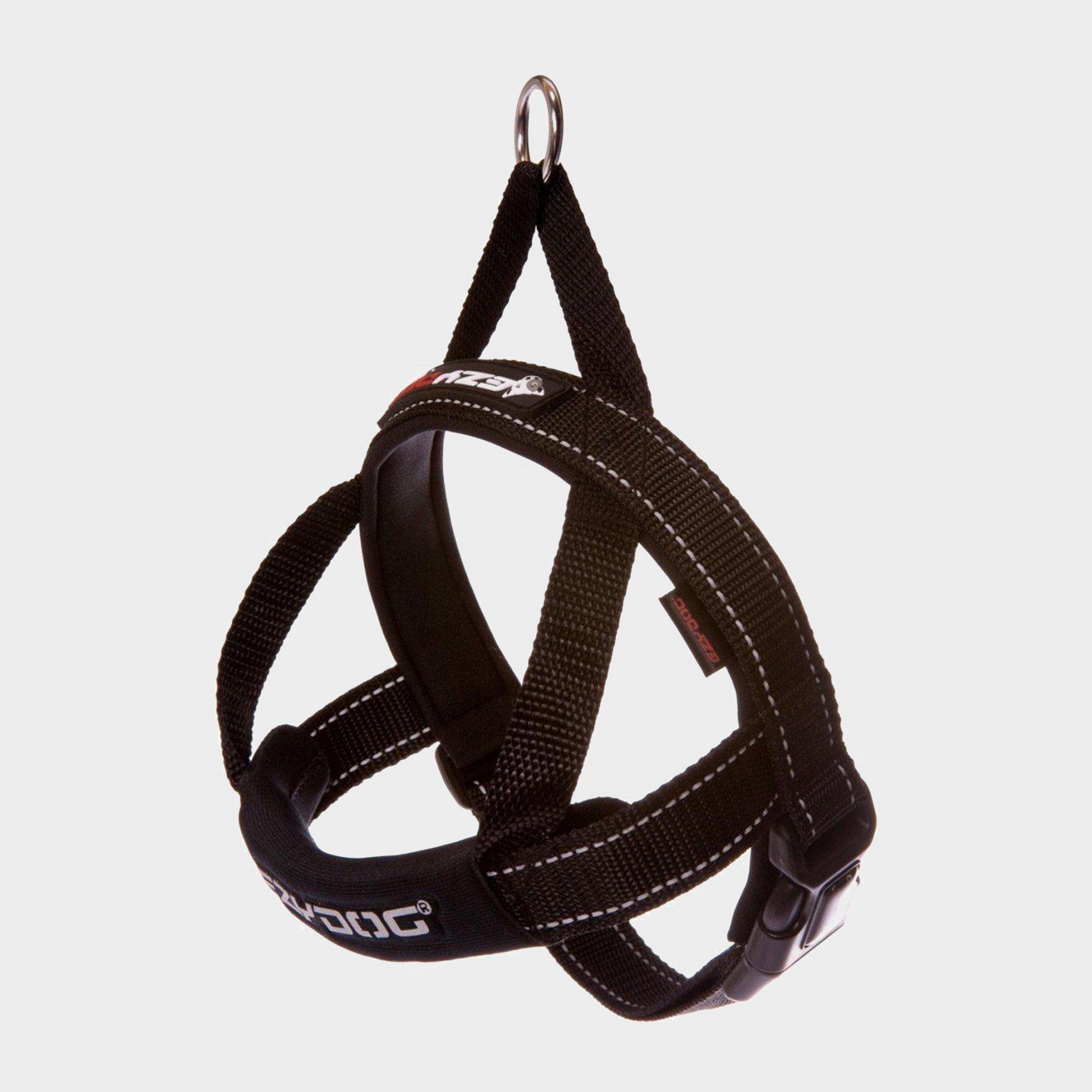 Photos - Collar / Harnesses EzyDog Ezy-Dog-Quick Fit Harness (S), Black 