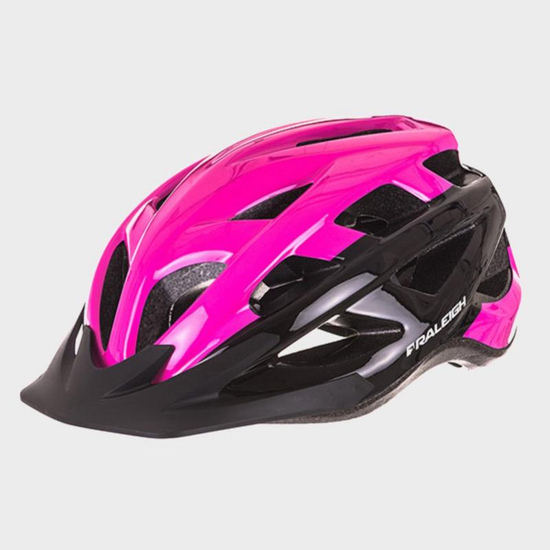 Millets Raleigh Quest Cycling Helmet - Pink, Pink