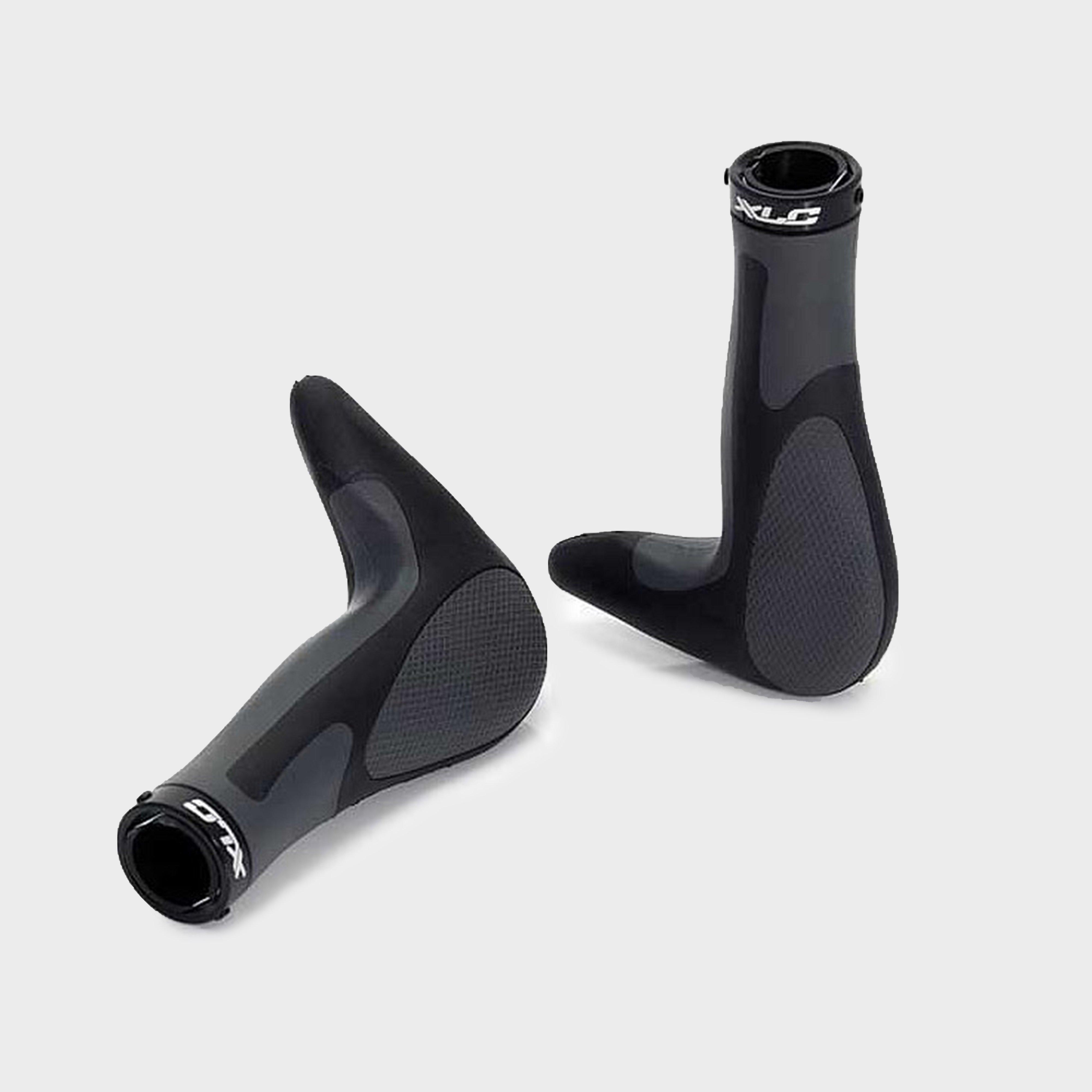 Image of Xlc Components Comfort Locking Grips And Bar Ends - Black, Black