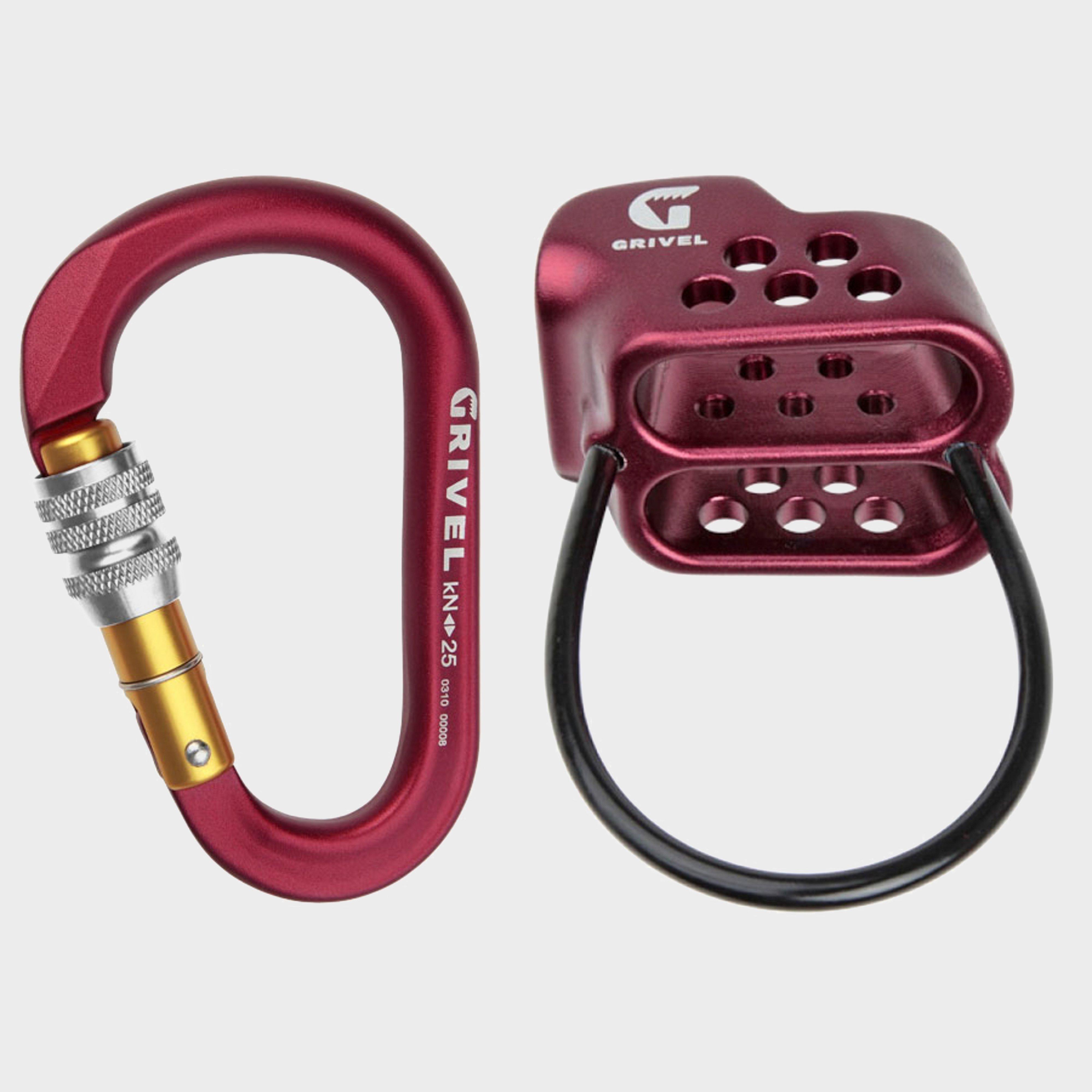 Image of Grivel Master Mega Belay Set - Red, Red