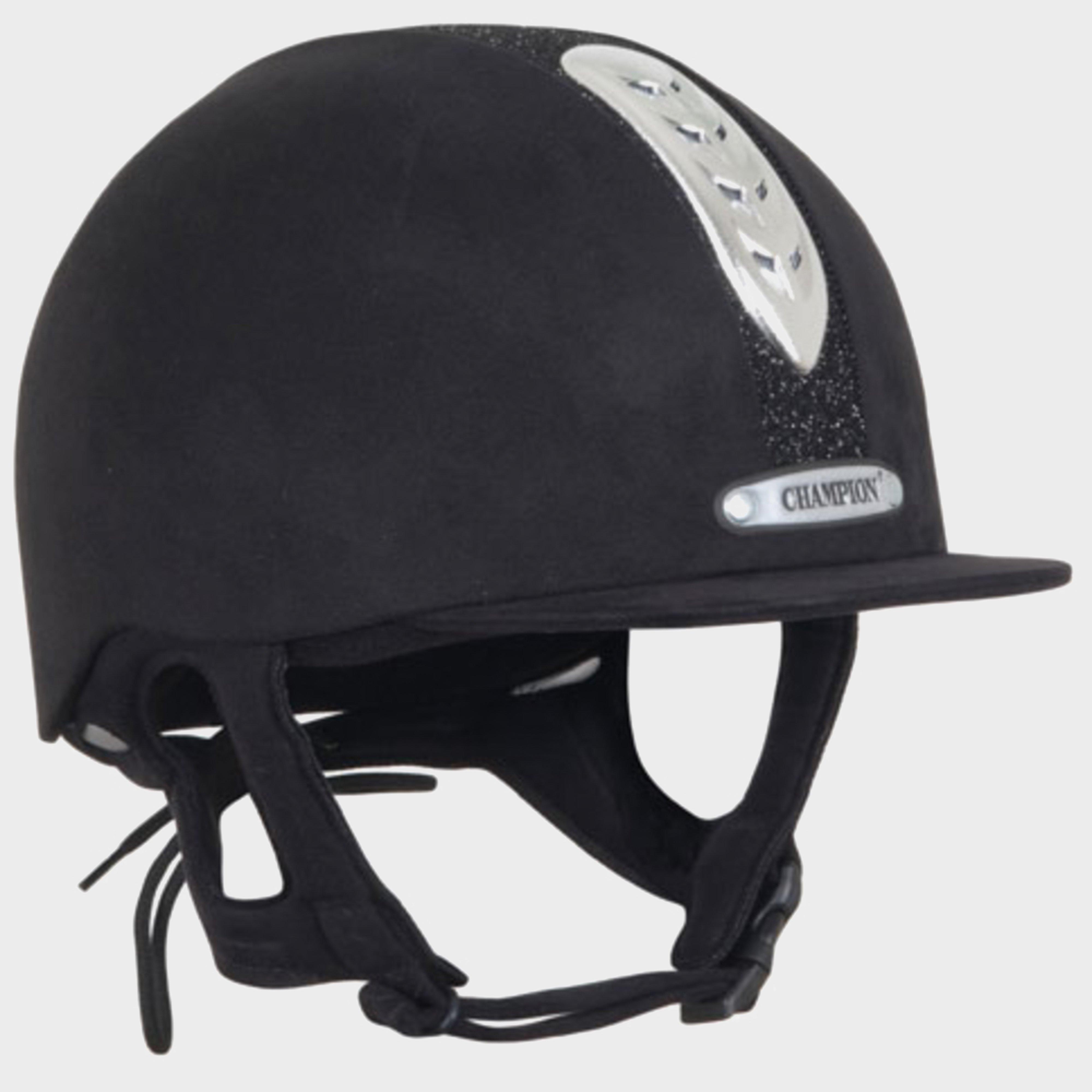 Champion Champion Junior X-Air Dazzle Plus Riding Helmet - Black, Black