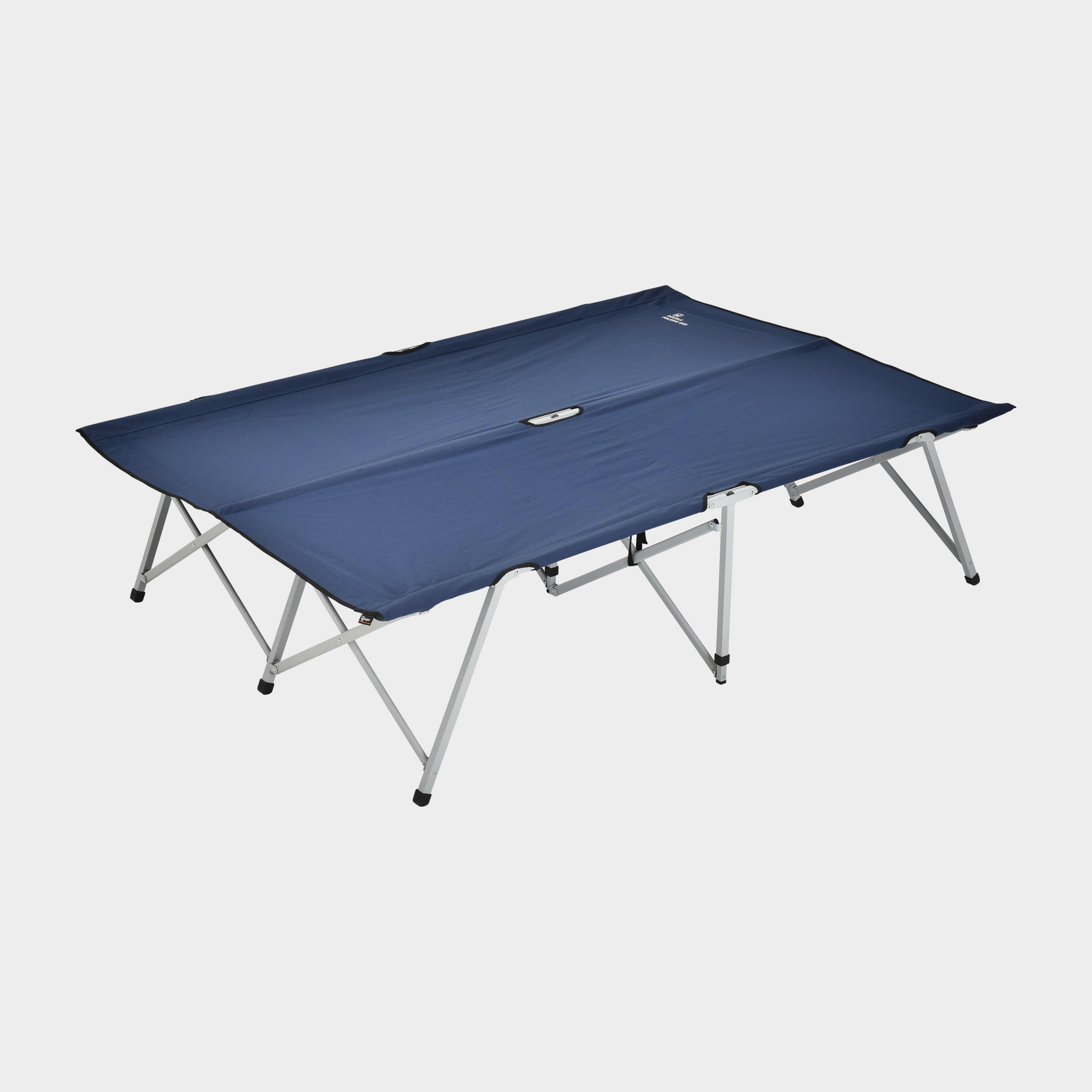 Hi-Gear Hi-Gear Double Folding Campbed - Navy, Navy