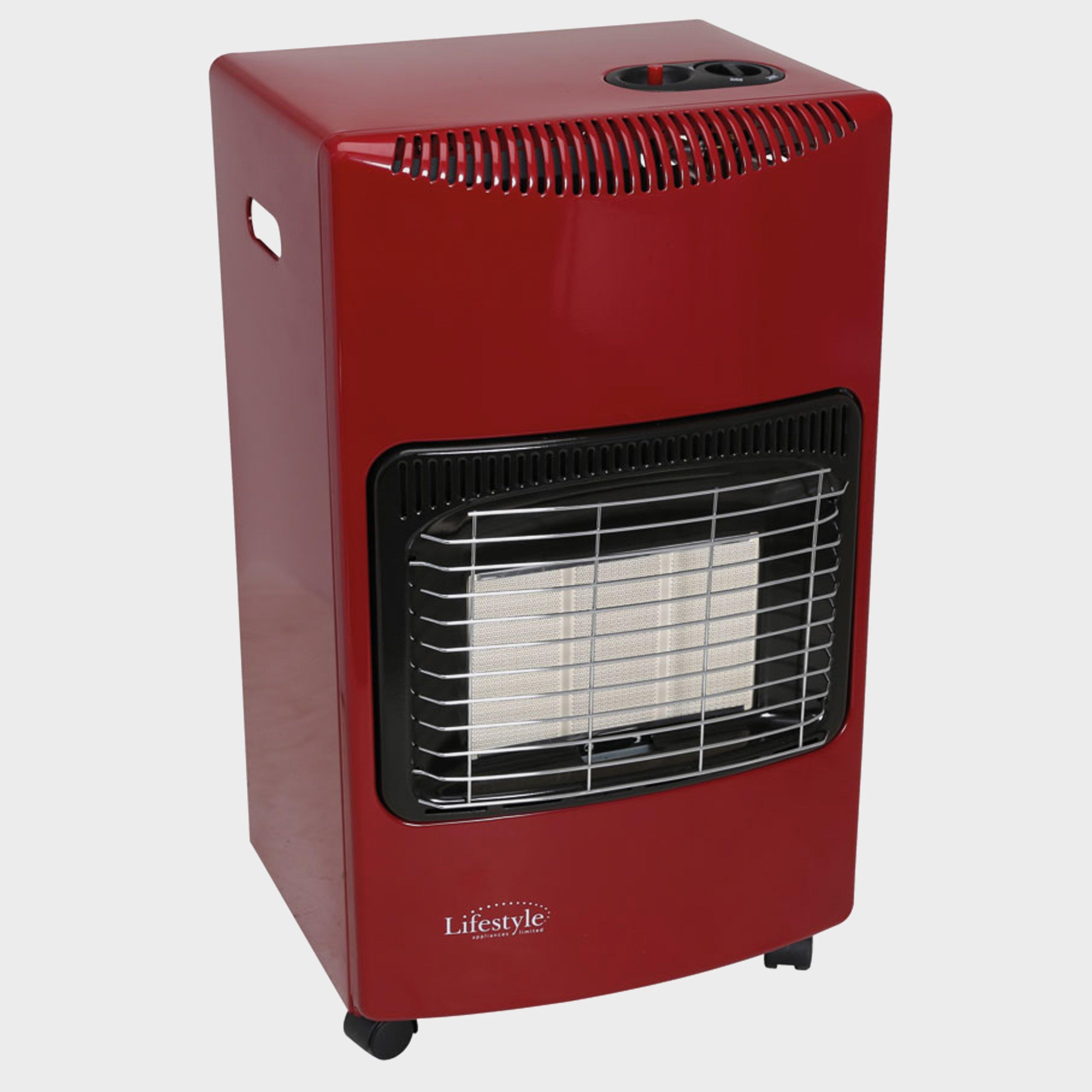 Image of Quest Large Gas Cabinet Heater (Fire Red), RED