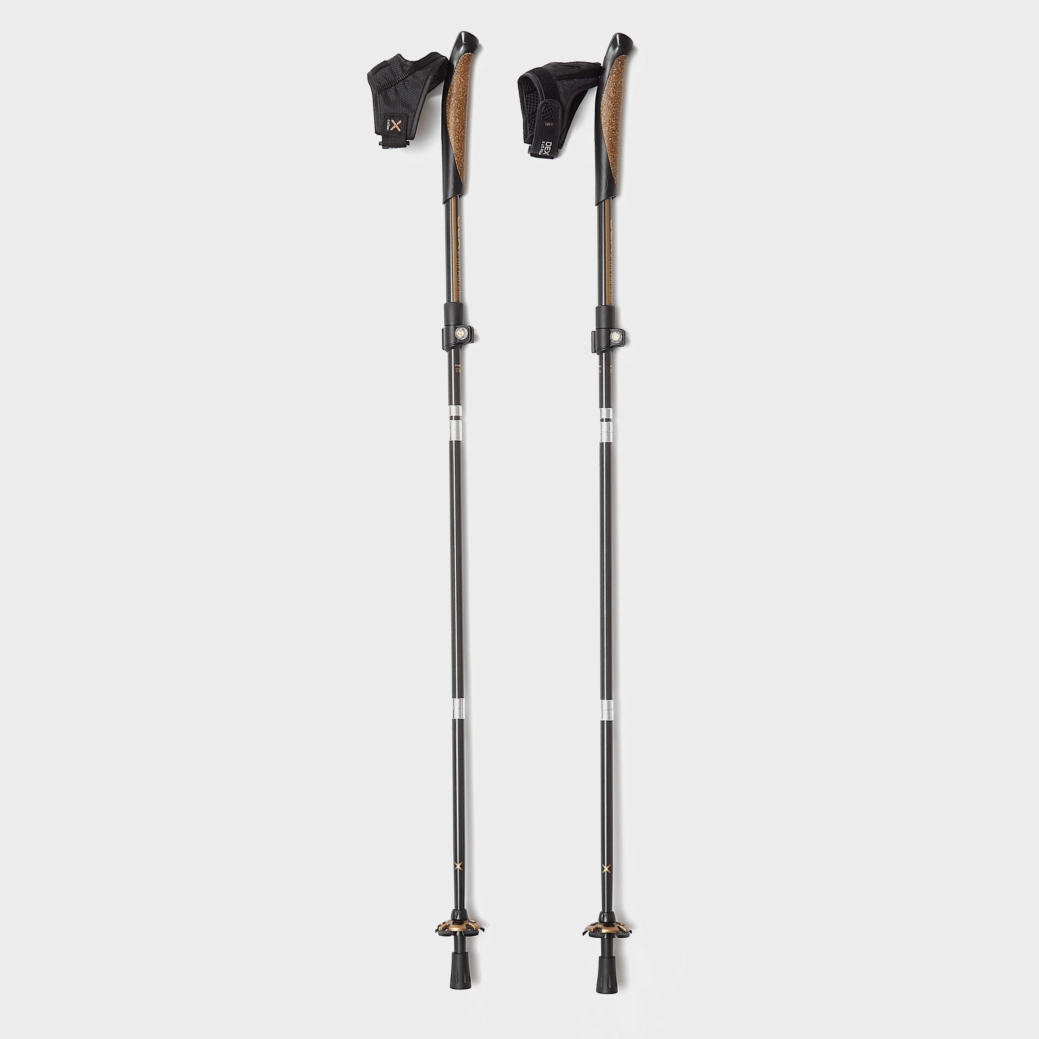 OEX Oex X-Lite Pro Carbon Walking Poles (Pair) - Black, Black OEX Oex X-Lite Pro Carbon Walking Poles (Pair) - Black, Black