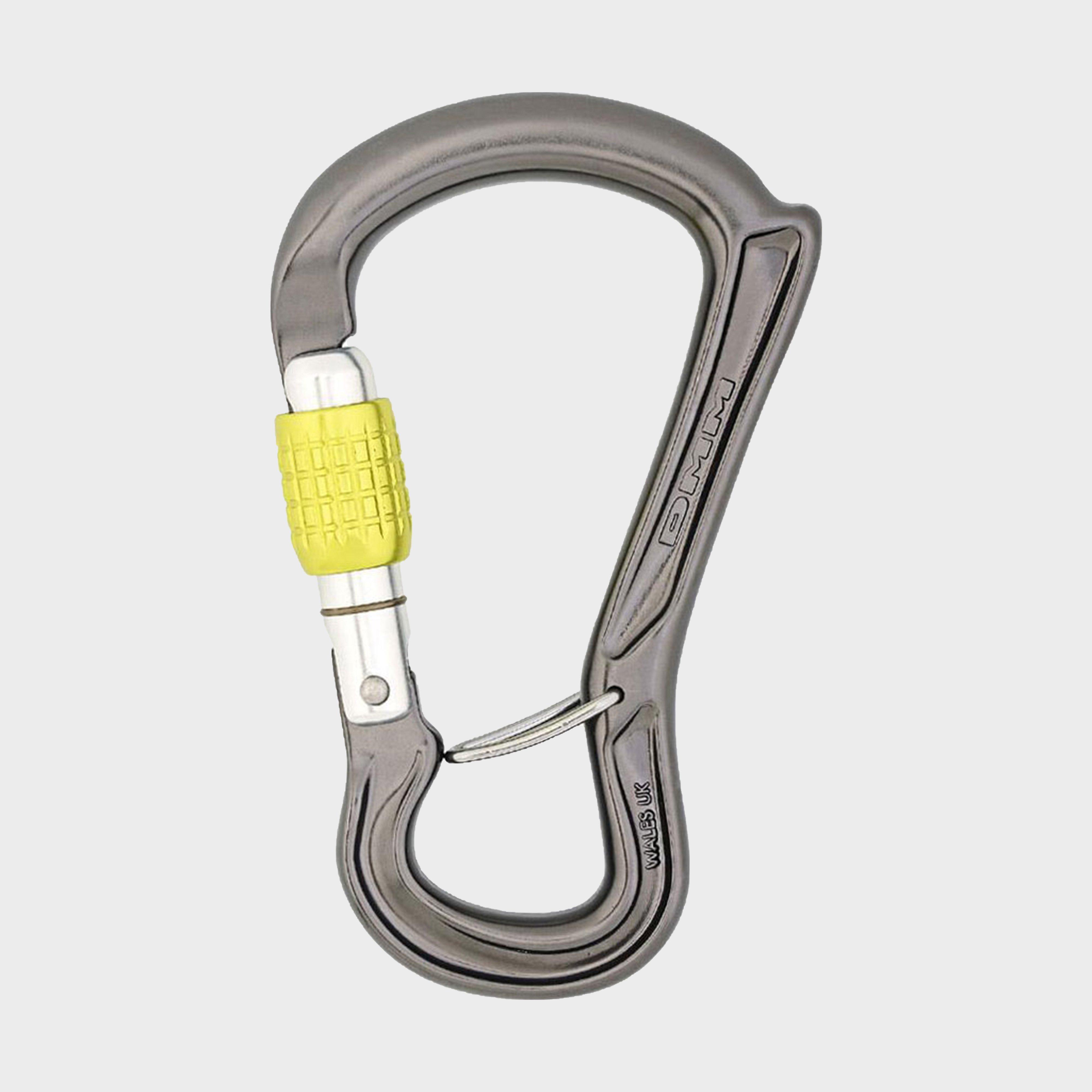 Image of Dmm Ceros Screwgate Carabiner - Grey, GREY