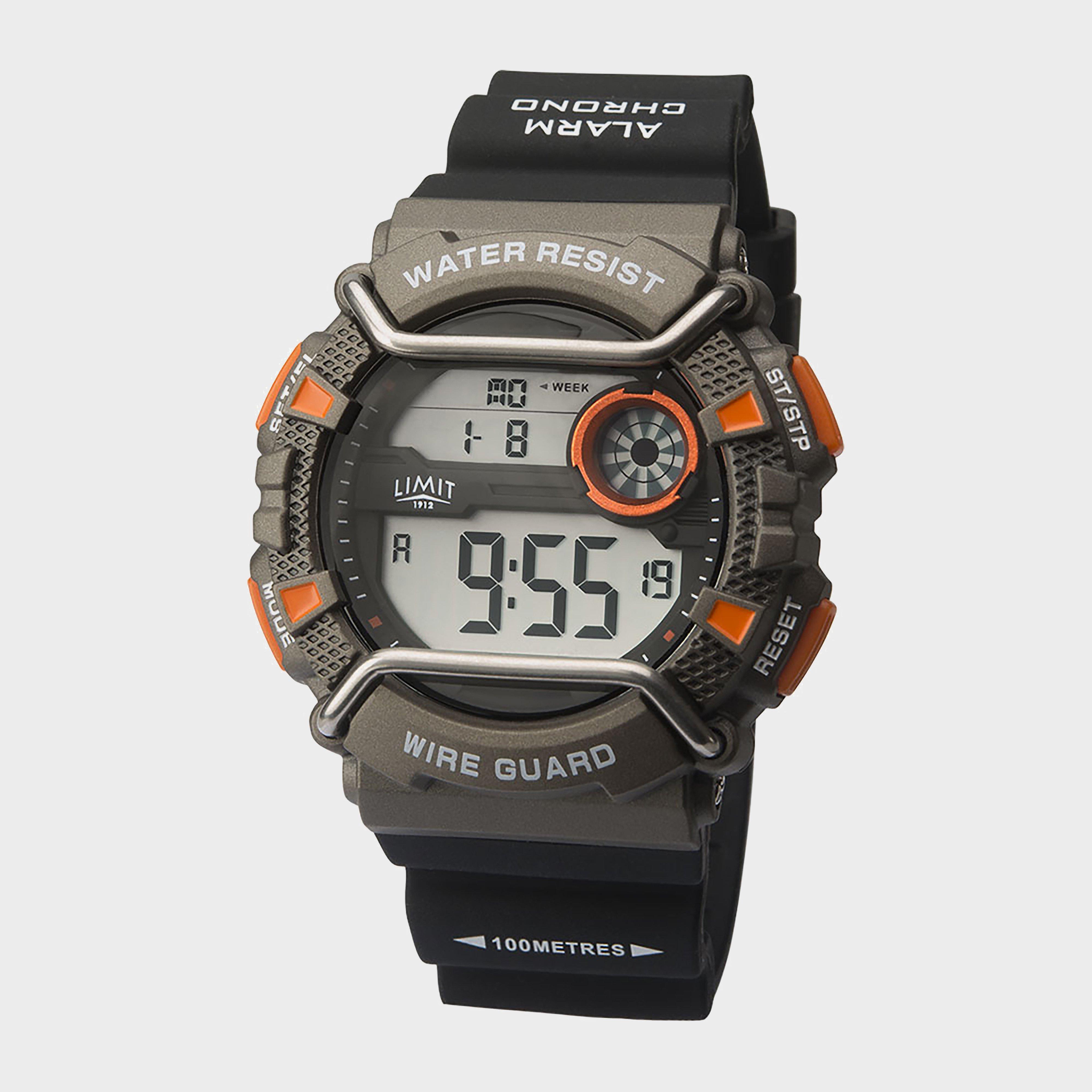 Men's Active Digital Watch - Black, Black