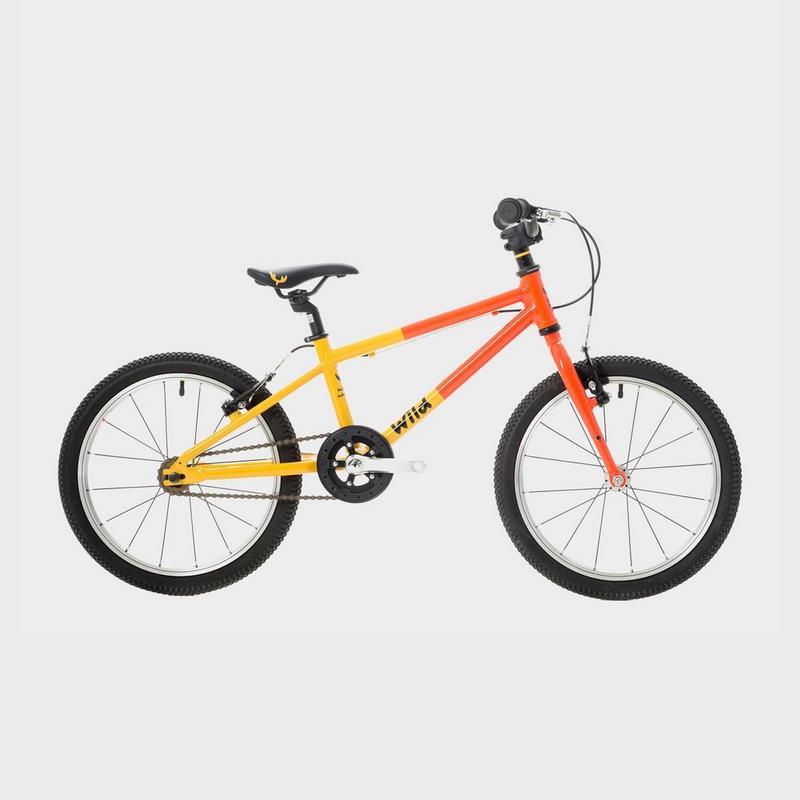 Millets Wild Bikes Wild 18 Kids' Bike - Yellow, Yellow