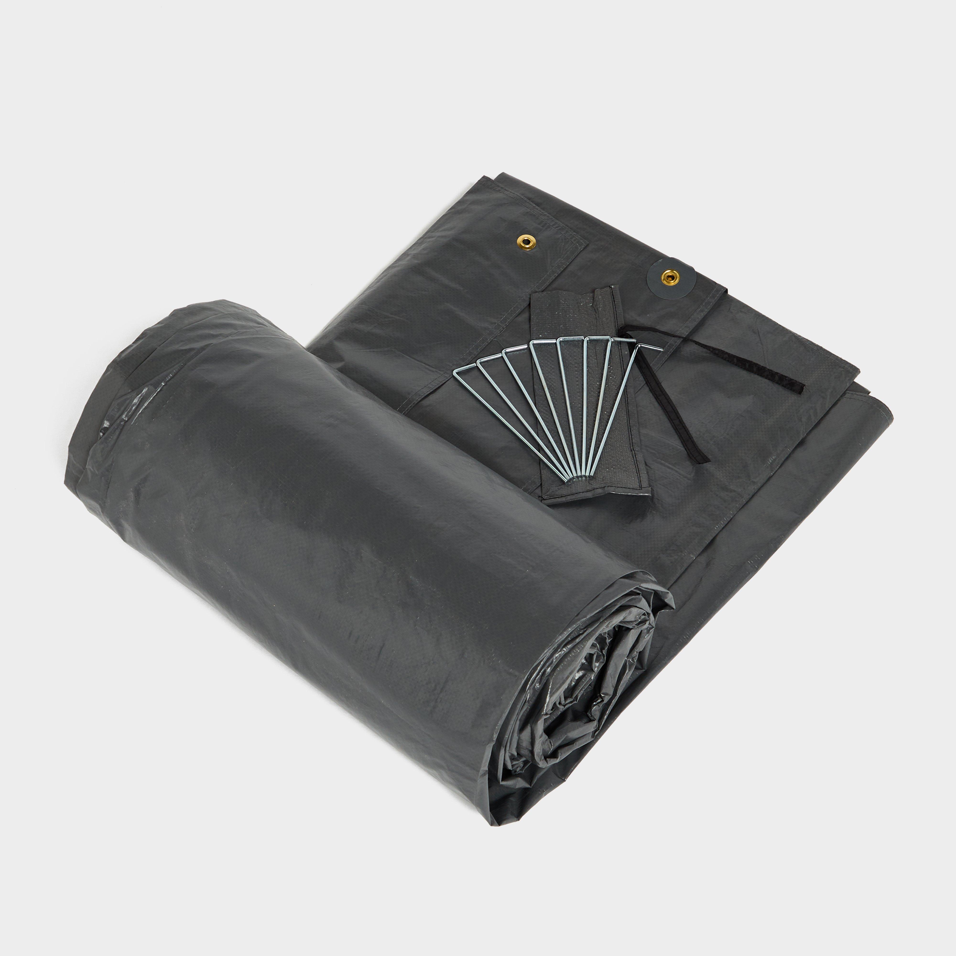 Photos - Tent Hi-Gear Vanguard Eclipse 8  Footprint, Grey 