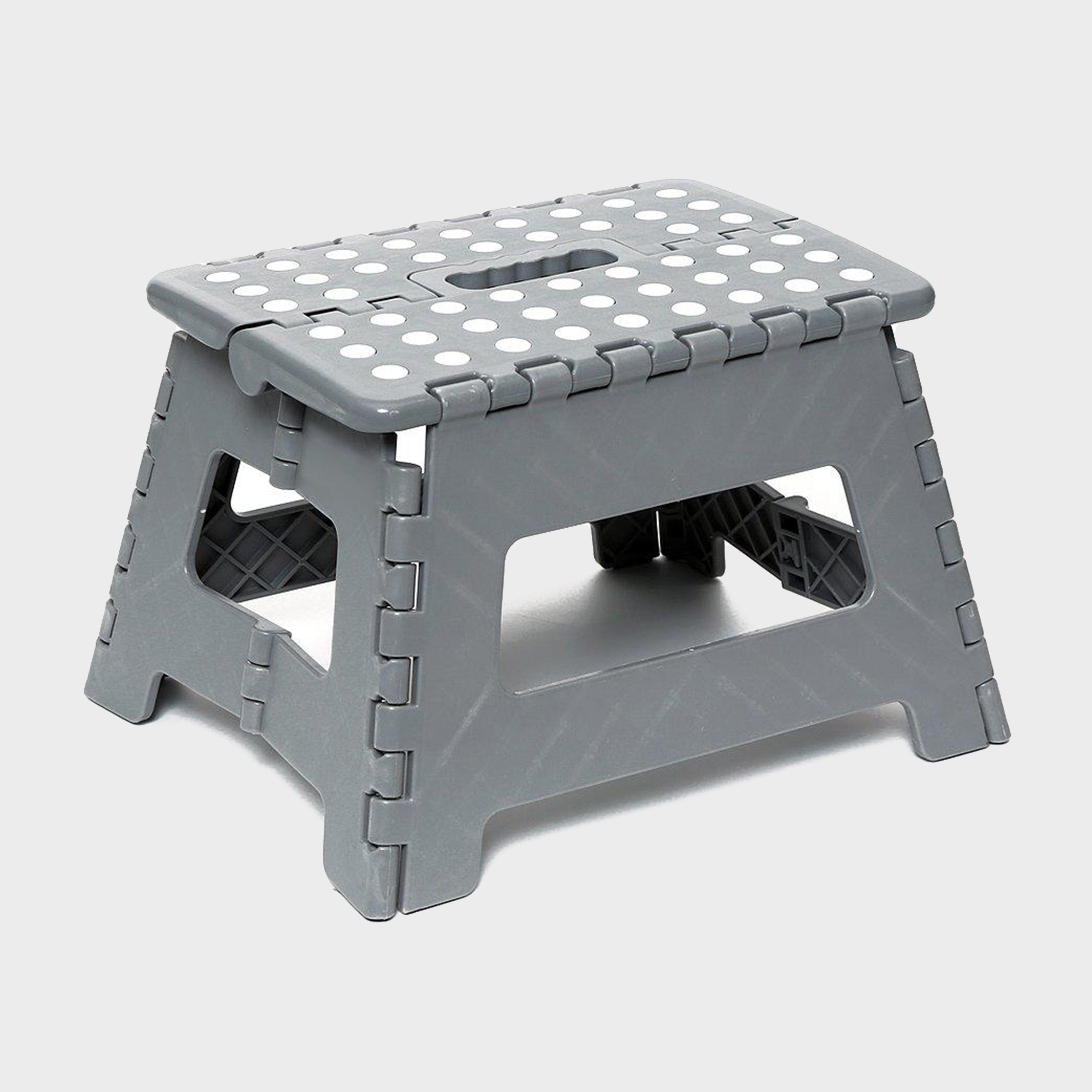 Image of Hi-Gear Folding Step - Grey, Grey