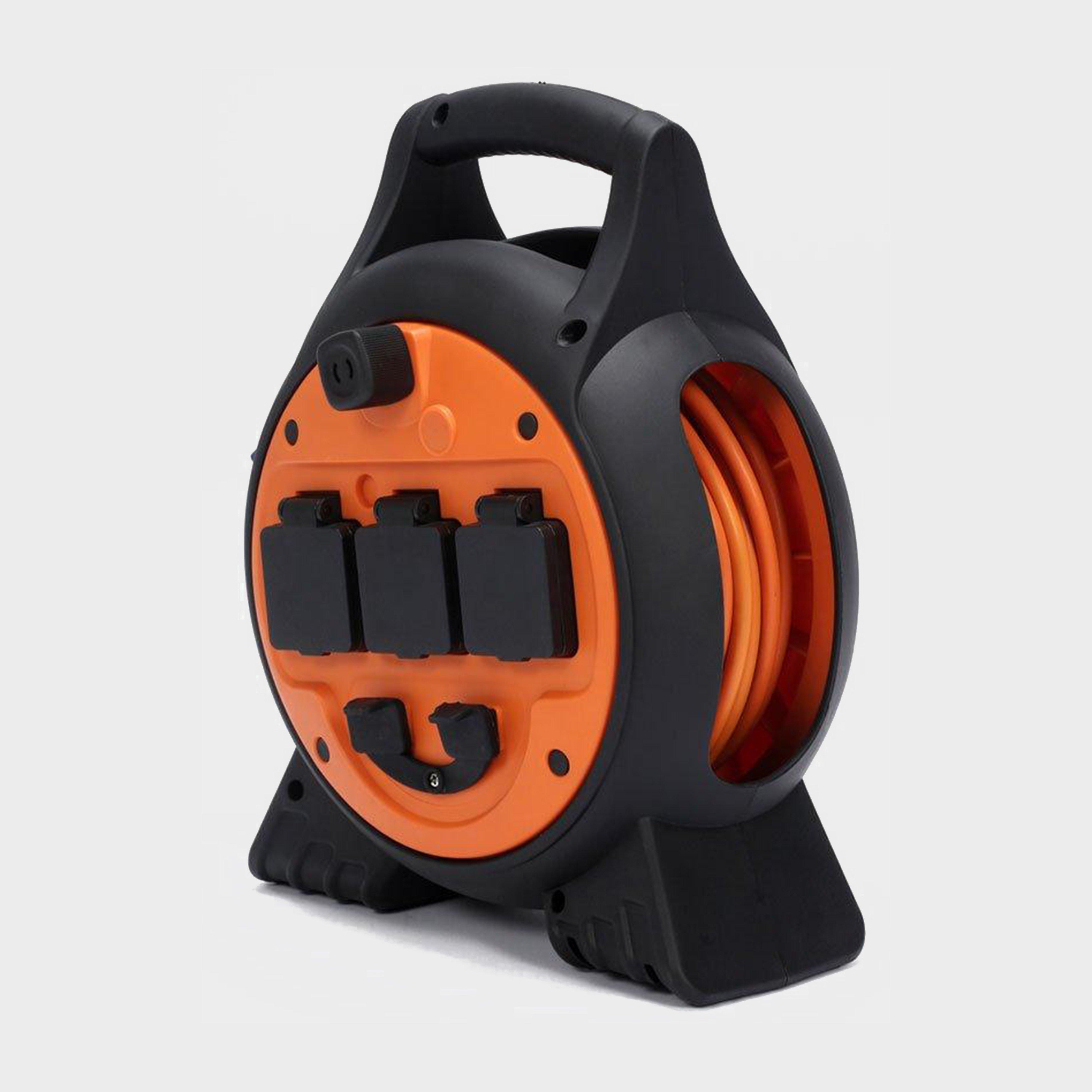Hi-Gear Hi-Gear Mobile Mains Roller Power Unit (15M) - Orange, orange