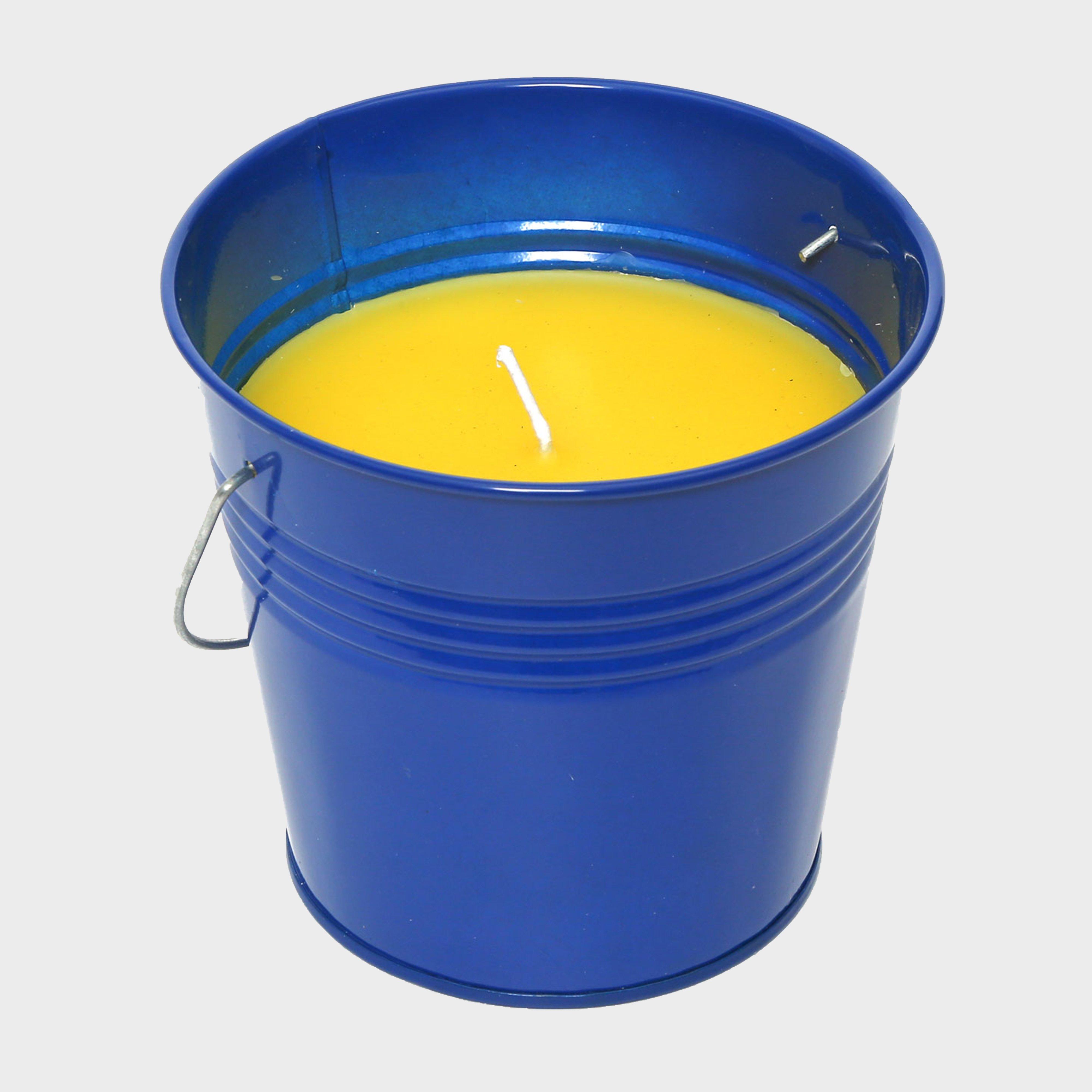 Image of Hi-Gear Citronella Large Bucket Candle - Blue, Blue